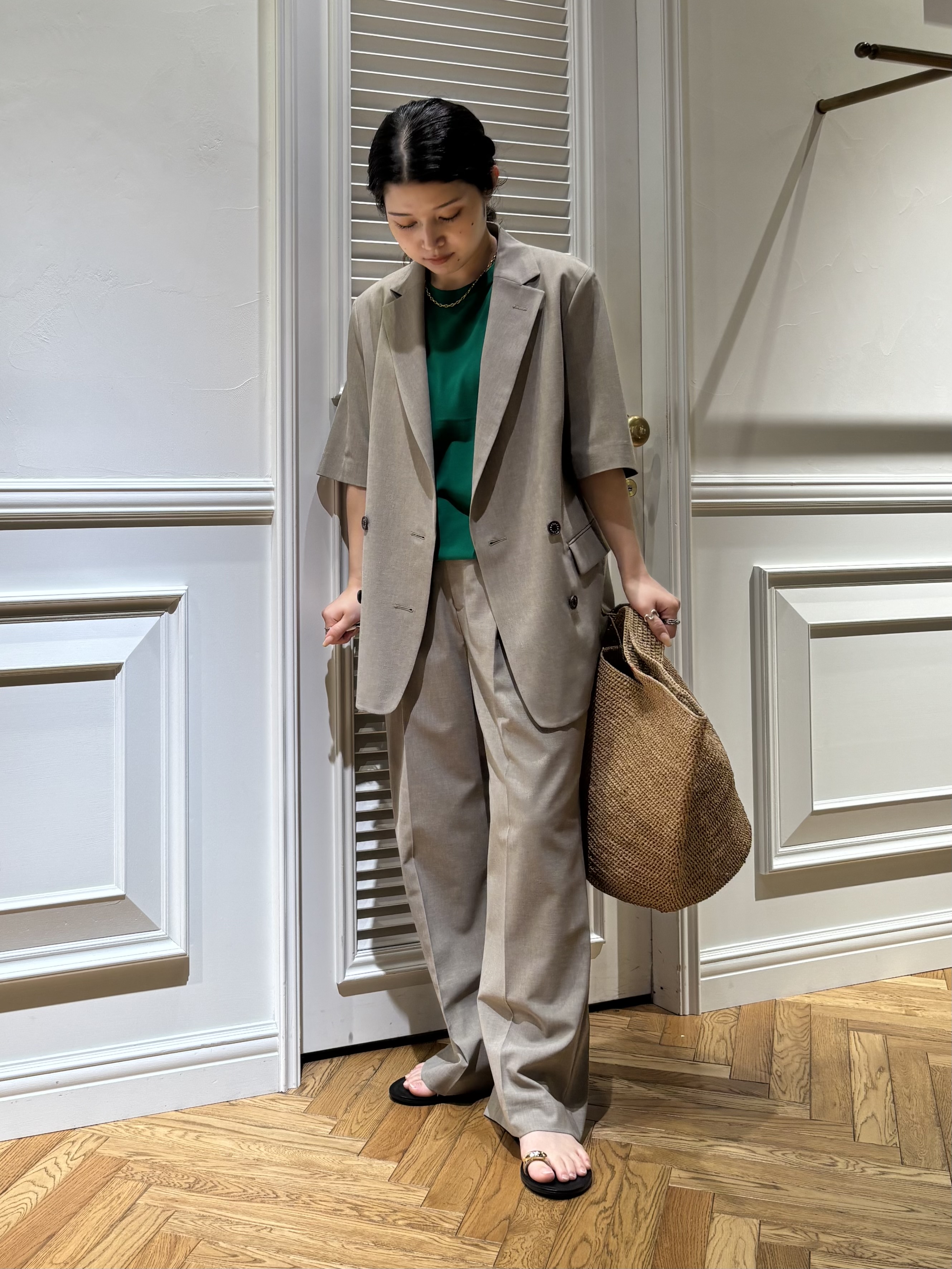 Mgmさんの「DRESSTERIOR｜【otonaMUSE5月号掲載/セットアップ可】ウォッシャブルイージーサマージャケット」を使ったコーディネート
