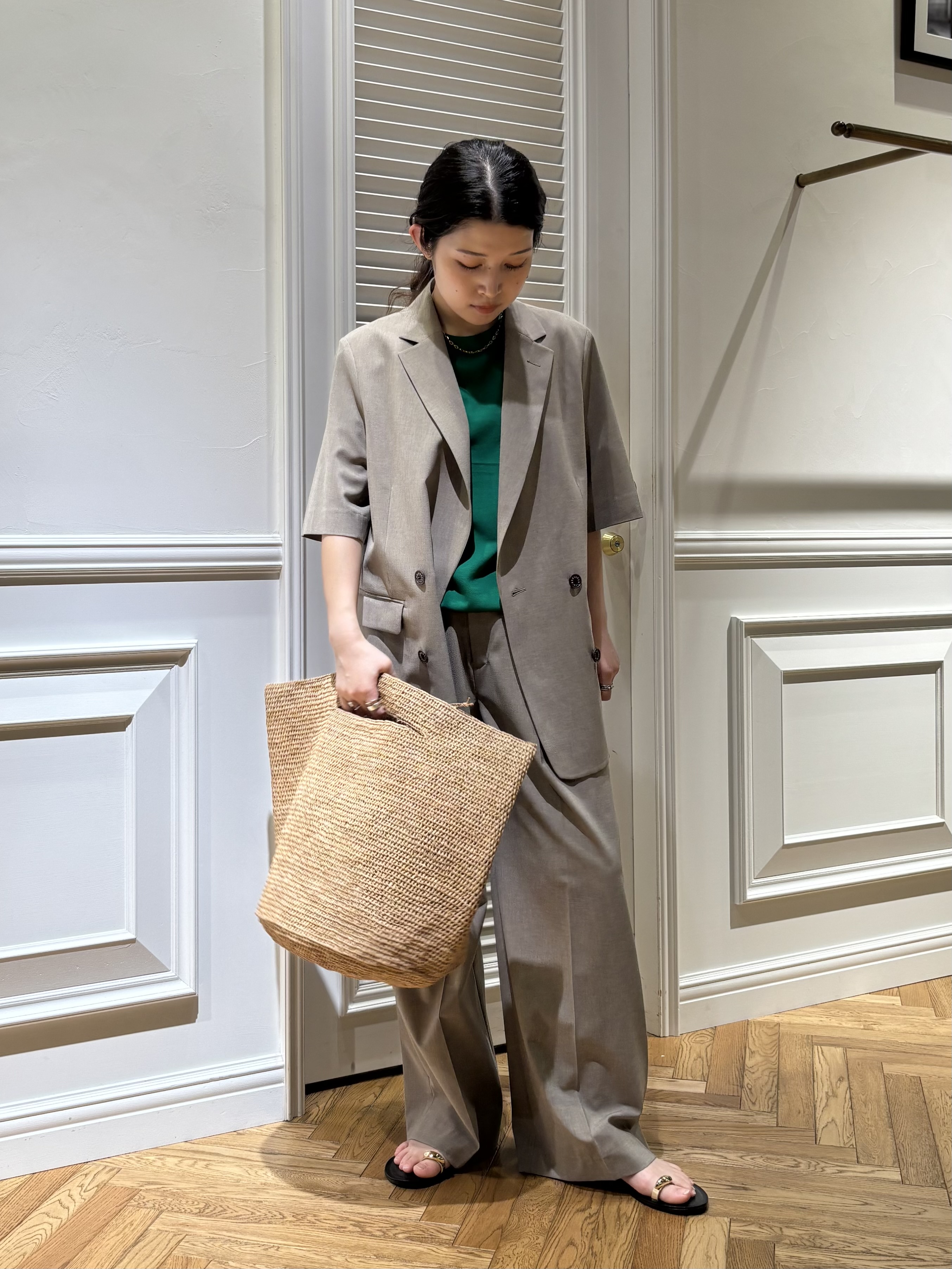 Mgmさんの「DRESSTERIOR｜【otonaMUSE5月号掲載/セットアップ可】ウォッシャブルイージーサマージャケット」を使ったコーディネート