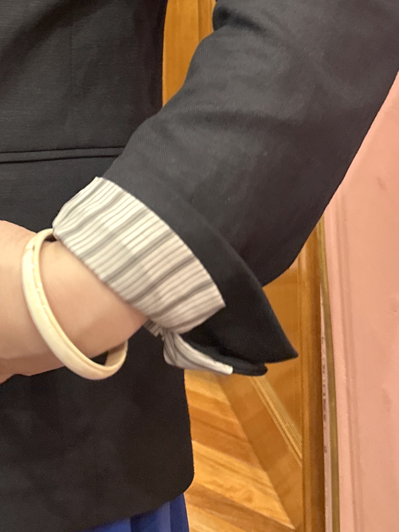 komatsuさんの「DRESSTERIOR｜【セットアップ可】リネンブレンドダブルブレストジャケット」を使ったコーディネート