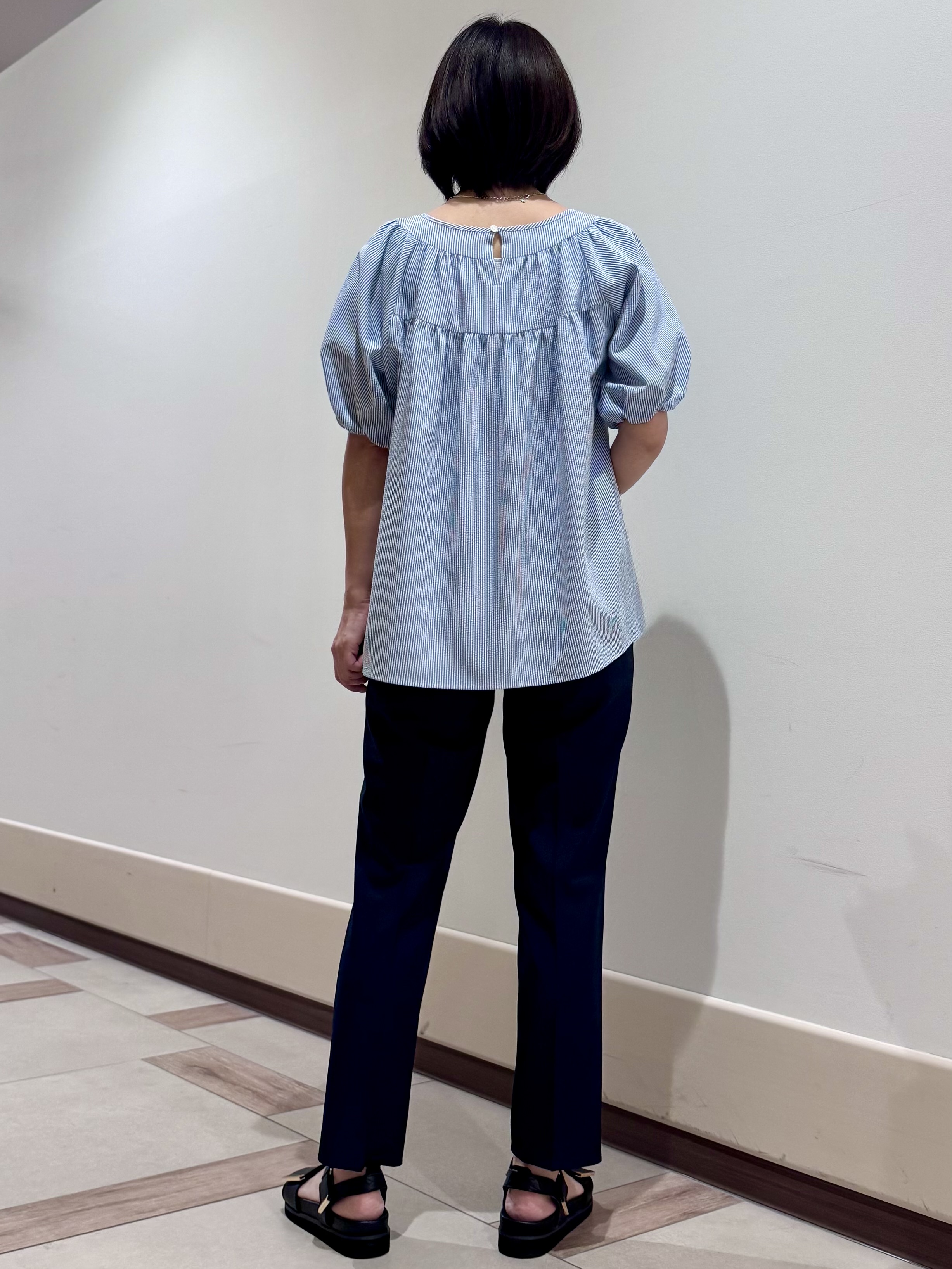 kaeさんの「Reflect｜ギャザーデザインブラウス」を使ったコーディネート