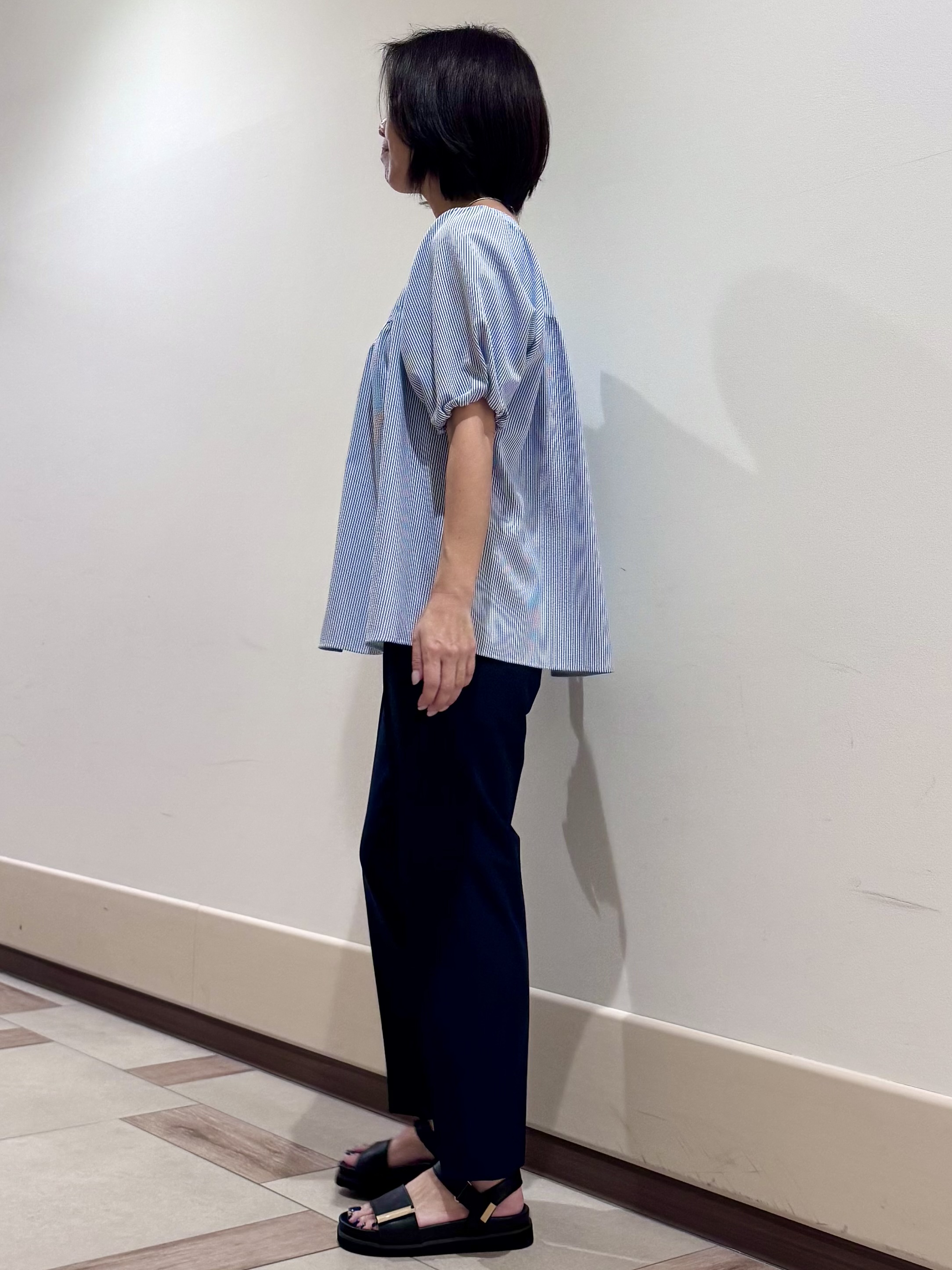 kaeさんの「Reflect｜ギャザーデザインブラウス」を使ったコーディネート