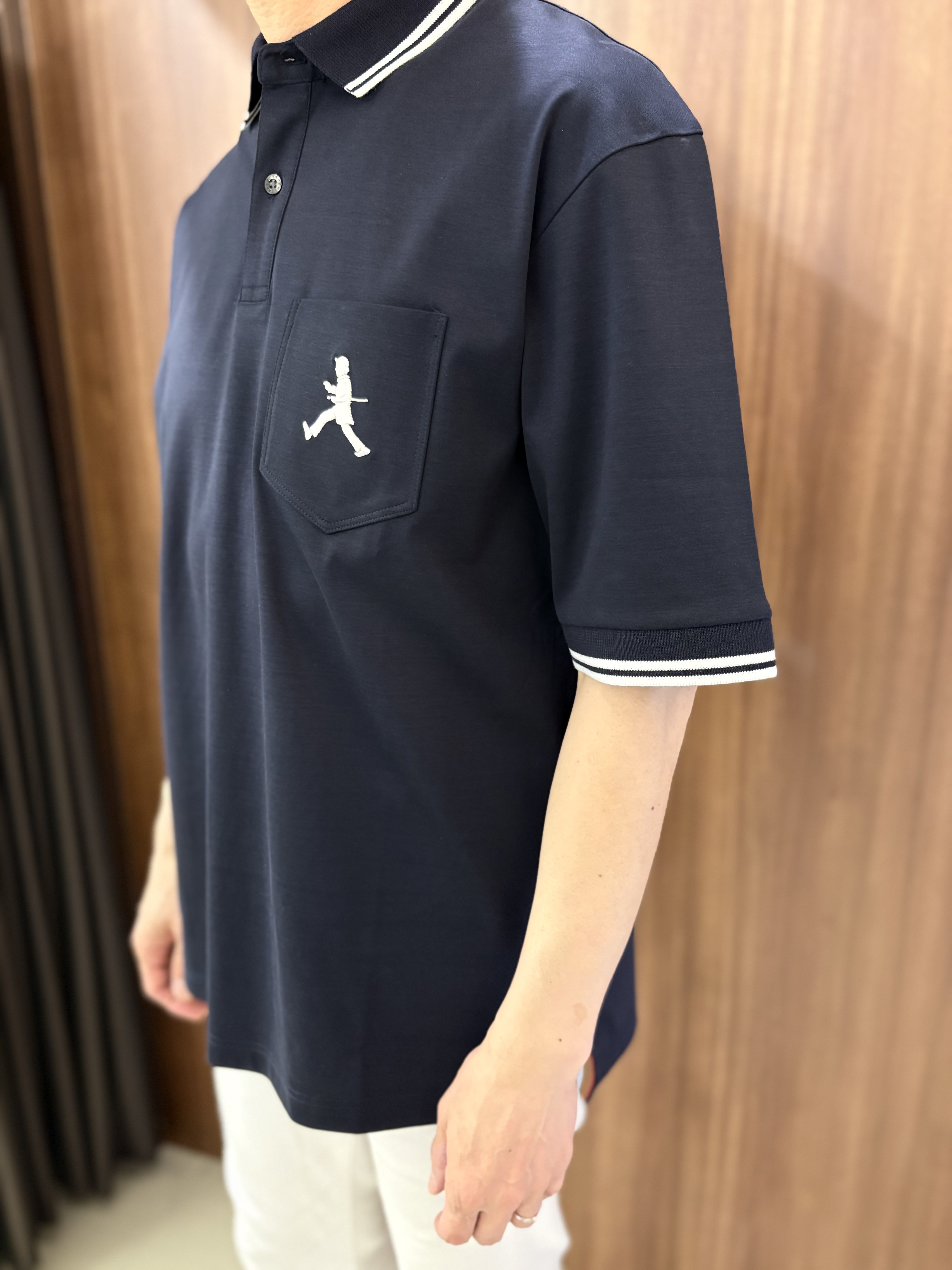 かたやまさんの「TAKEO KIKUCHI｜【BOWLER HAT LABEL】アイスクリアコットン ボーラーハットウォーカー ポロシャツ」を使ったコーディネート