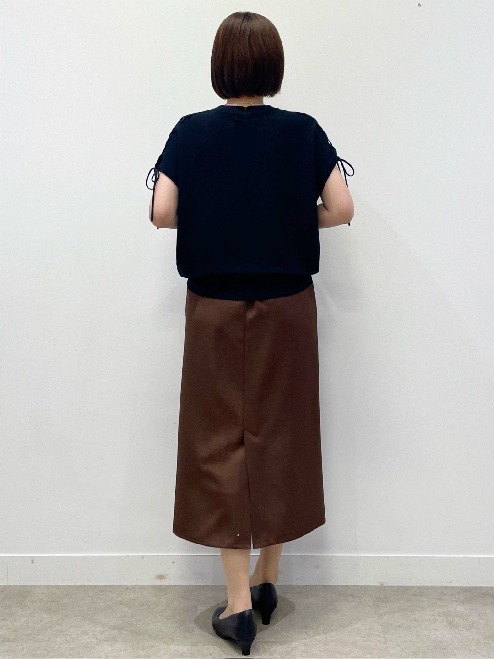 あやたかさんの「Reflect｜フロント切り替えデザインタイトスカート」を使ったコーディネート
