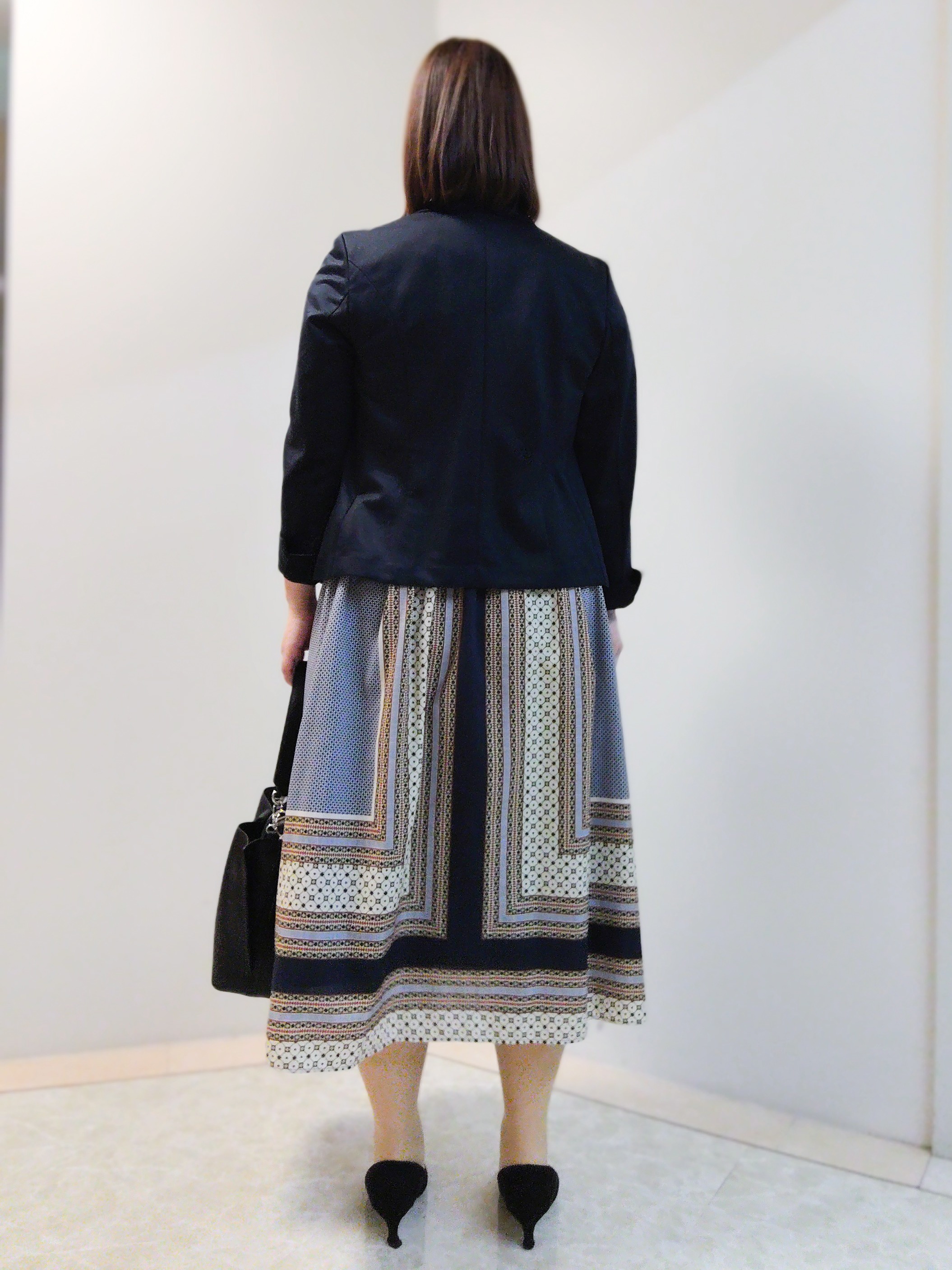 エリさんの「Reflect｜【SS-4Lサイズ／UVカット／接触冷感】匠ジャケット／ベーシックテーラード」を使ったコーディネート