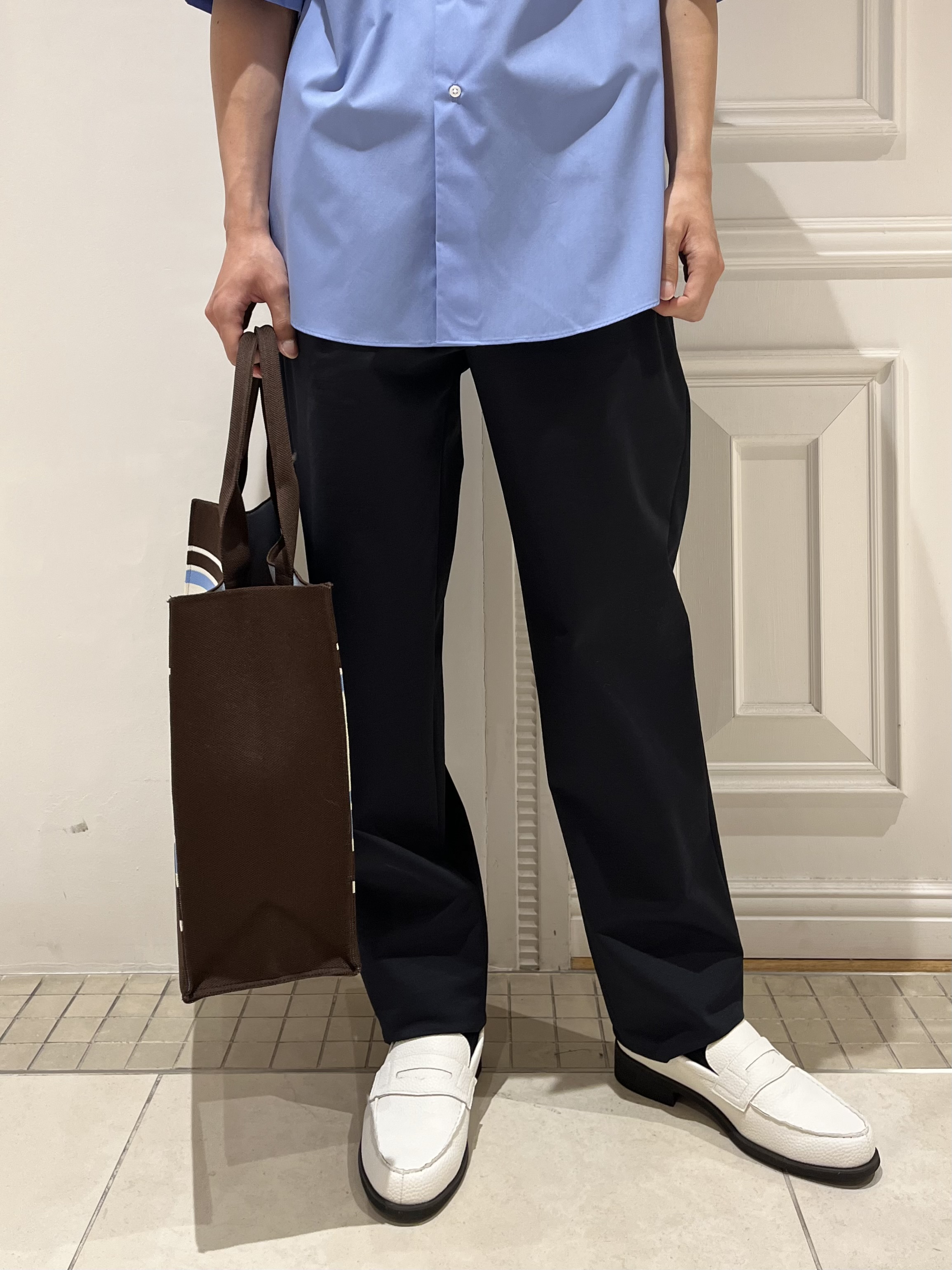 Watanabeさんの「DRESSTERIOR｜【干場義雅&times;DRESSTERIOR】シドグラスシャツ」を使ったコーディネート