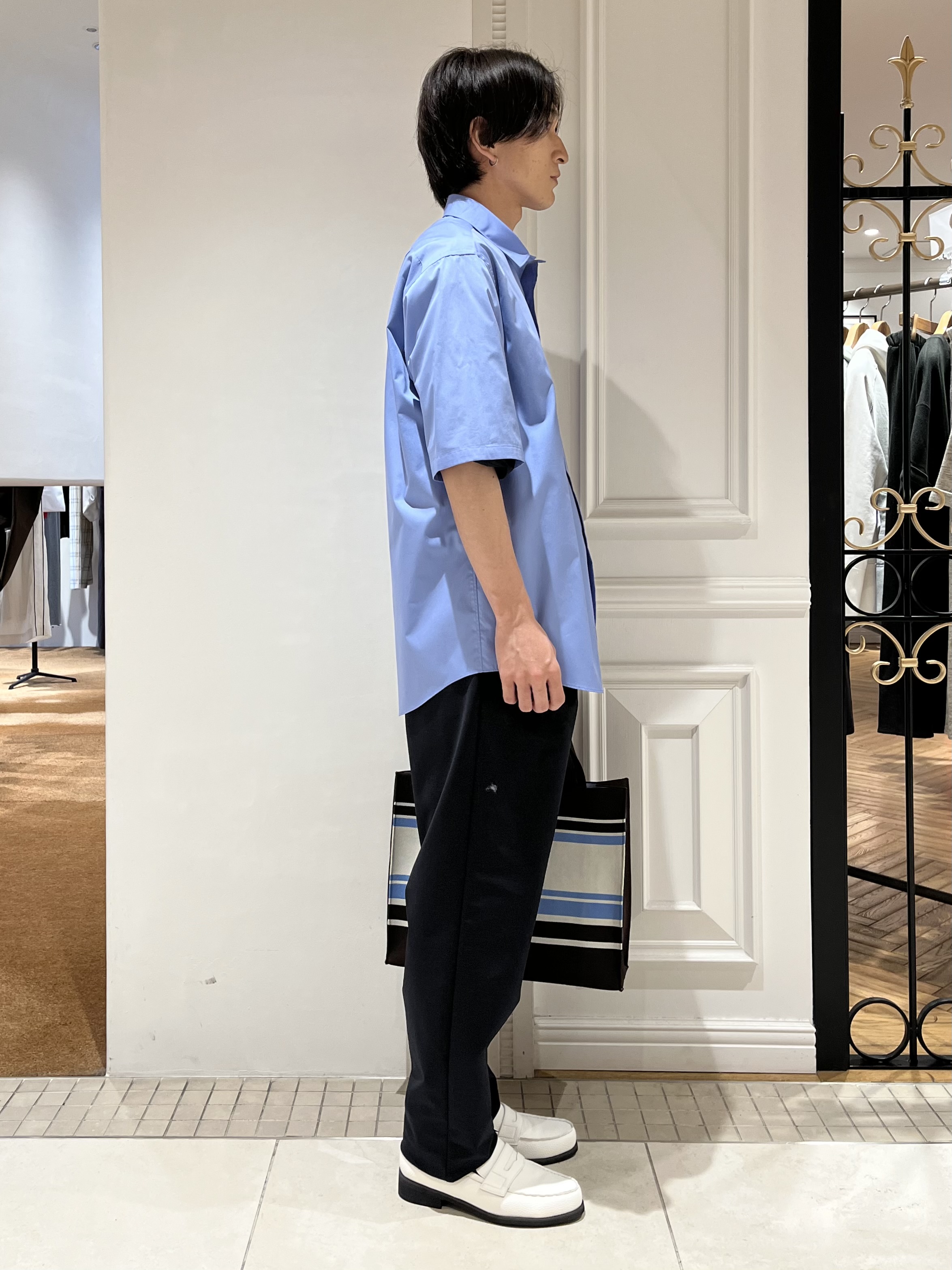 Watanabeさんの「DRESSTERIOR｜【干場義雅&times;DRESSTERIOR】シドグラスシャツ」を使ったコーディネート