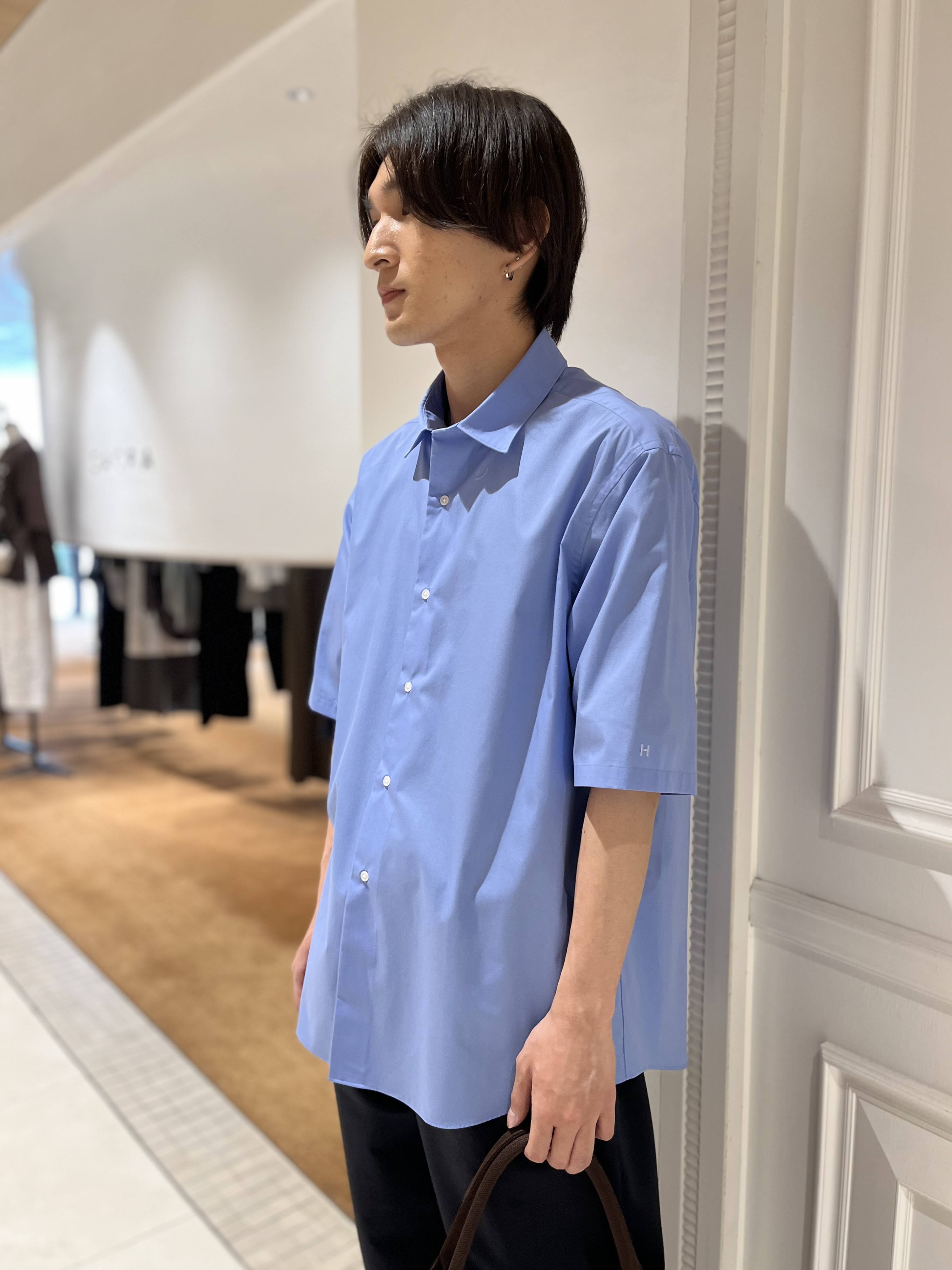 Watanabeさんの「DRESSTERIOR｜【干場義雅&times;DRESSTERIOR】シドグラスシャツ」を使ったコーディネート