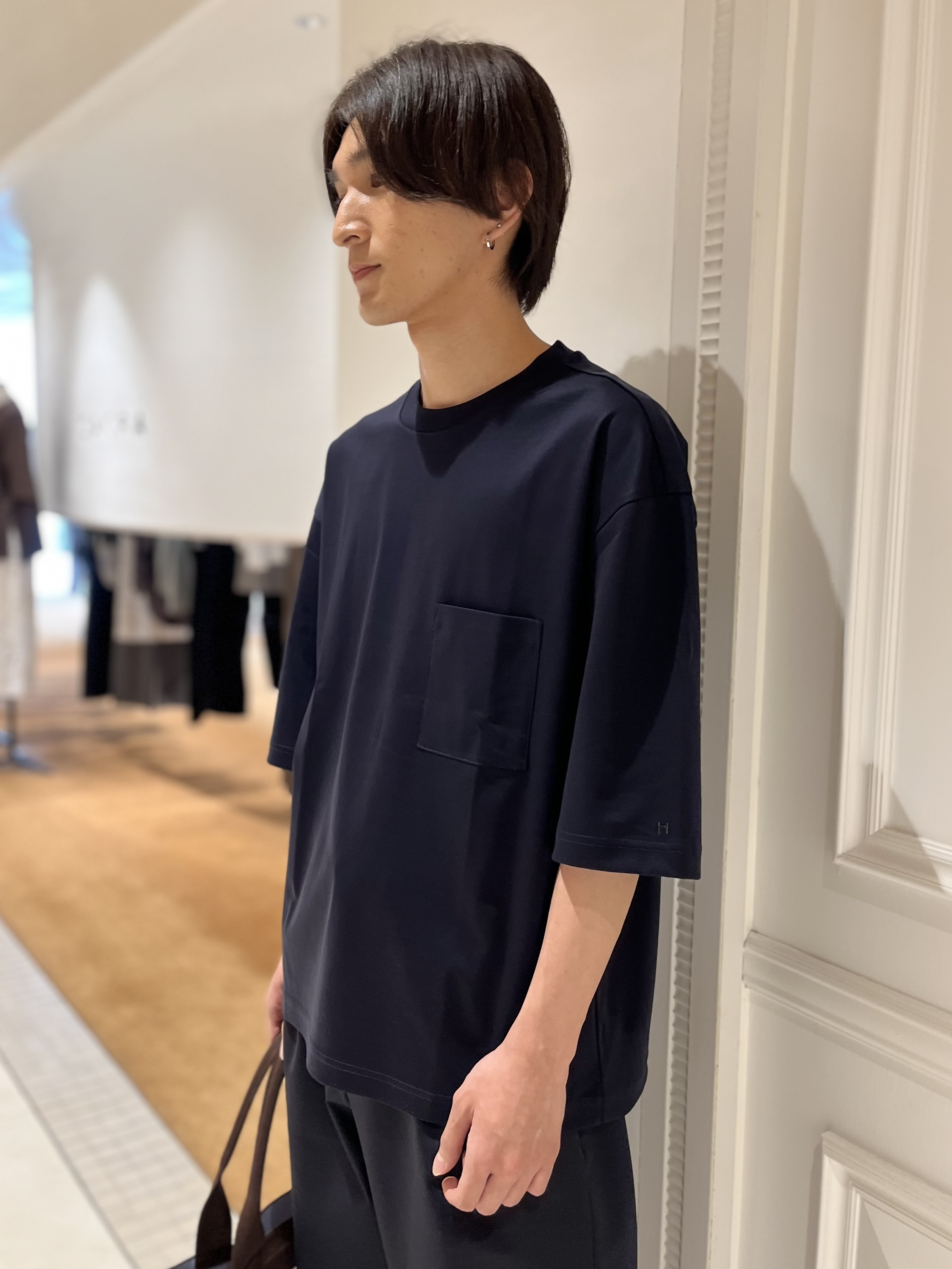 Watanabeさんの「DRESSTERIOR｜【干場義雅&times;DRESSTERIOR】ICE CLEAR COTTON Tシャツ」を使ったコーディネート
