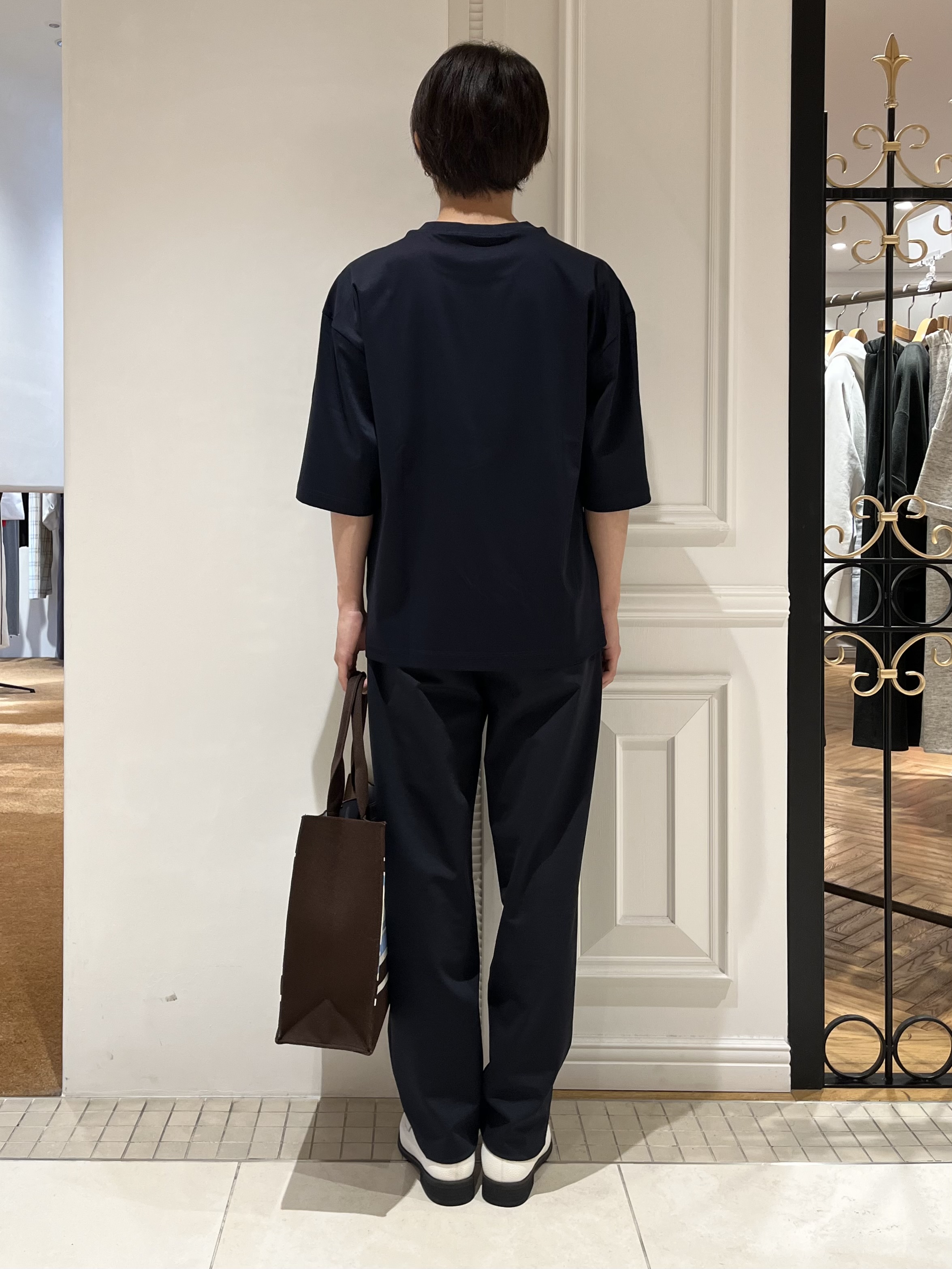 Watanabeさんの「DRESSTERIOR｜【干場義雅&times;DRESSTERIOR】ICE CLEAR COTTON Tシャツ」を使ったコーディネート
