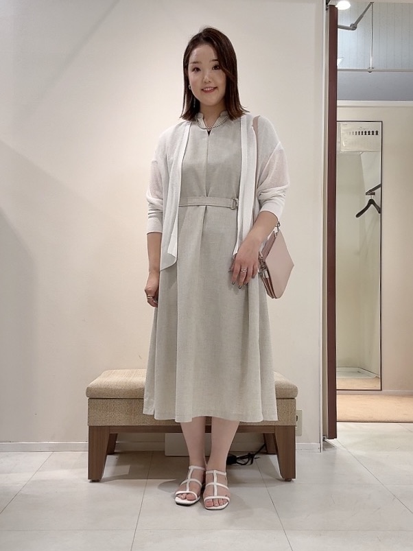 YUIさんの「UNTITLED｜【日除け・冷房対策に】コットンリネンカーディガン」を使ったコーディネート