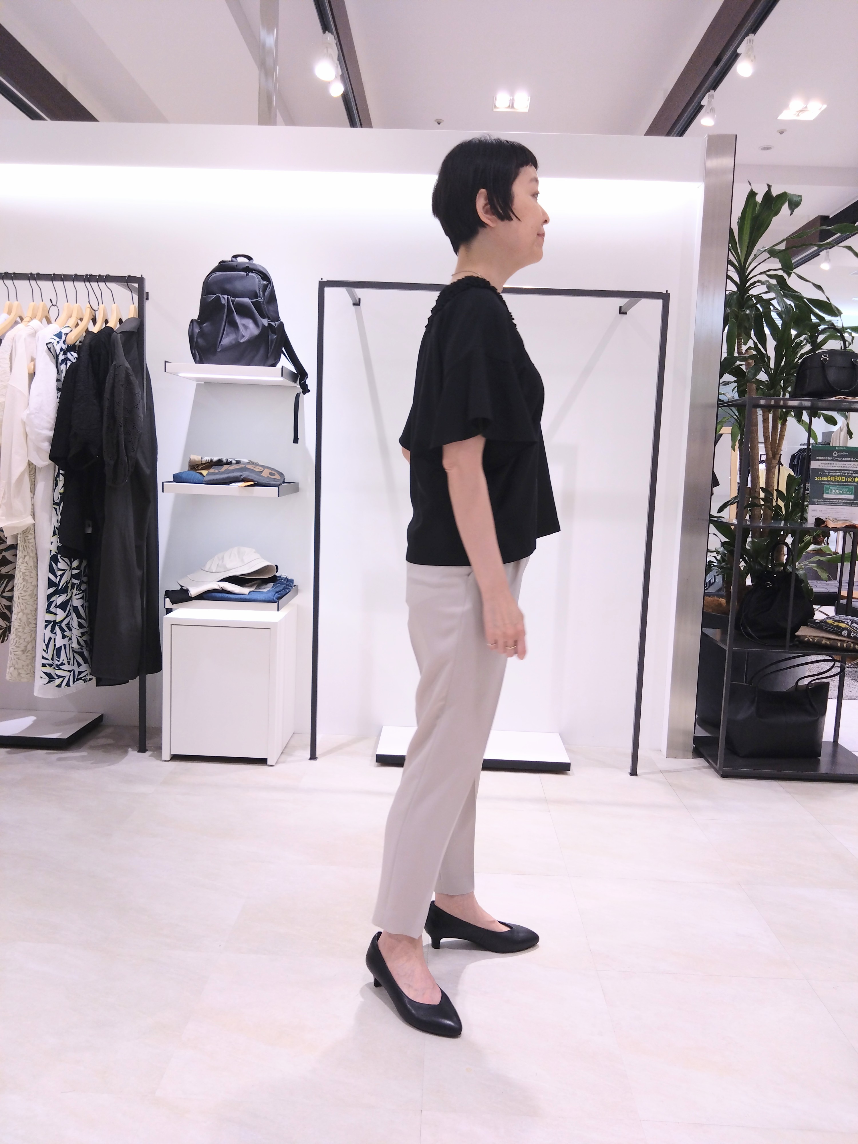 まちこさんの「UNTITLED｜【セットアップ可/UV/接触冷感】エアリーテーラードジャケット」を使ったコーディネート