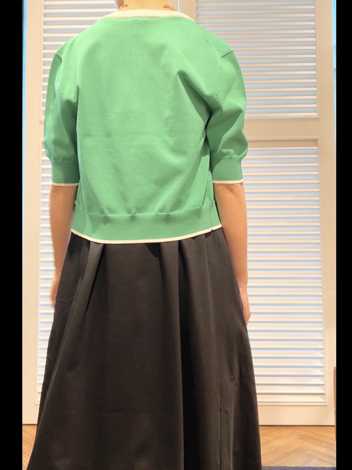 OCHIAIさんの「DRESSTERIOR｜【otonaMUSE5月号掲載/UVカット/ウォッシャブル】クールタッチ コンビ カーディガン」を使ったコーディネート