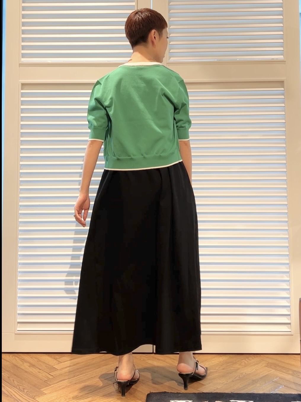 OCHIAIさんの「DRESSTERIOR｜【otonaMUSE5月号掲載/UVカット/ウォッシャブル】クールタッチ コンビ カーディガン」を使ったコーディネート