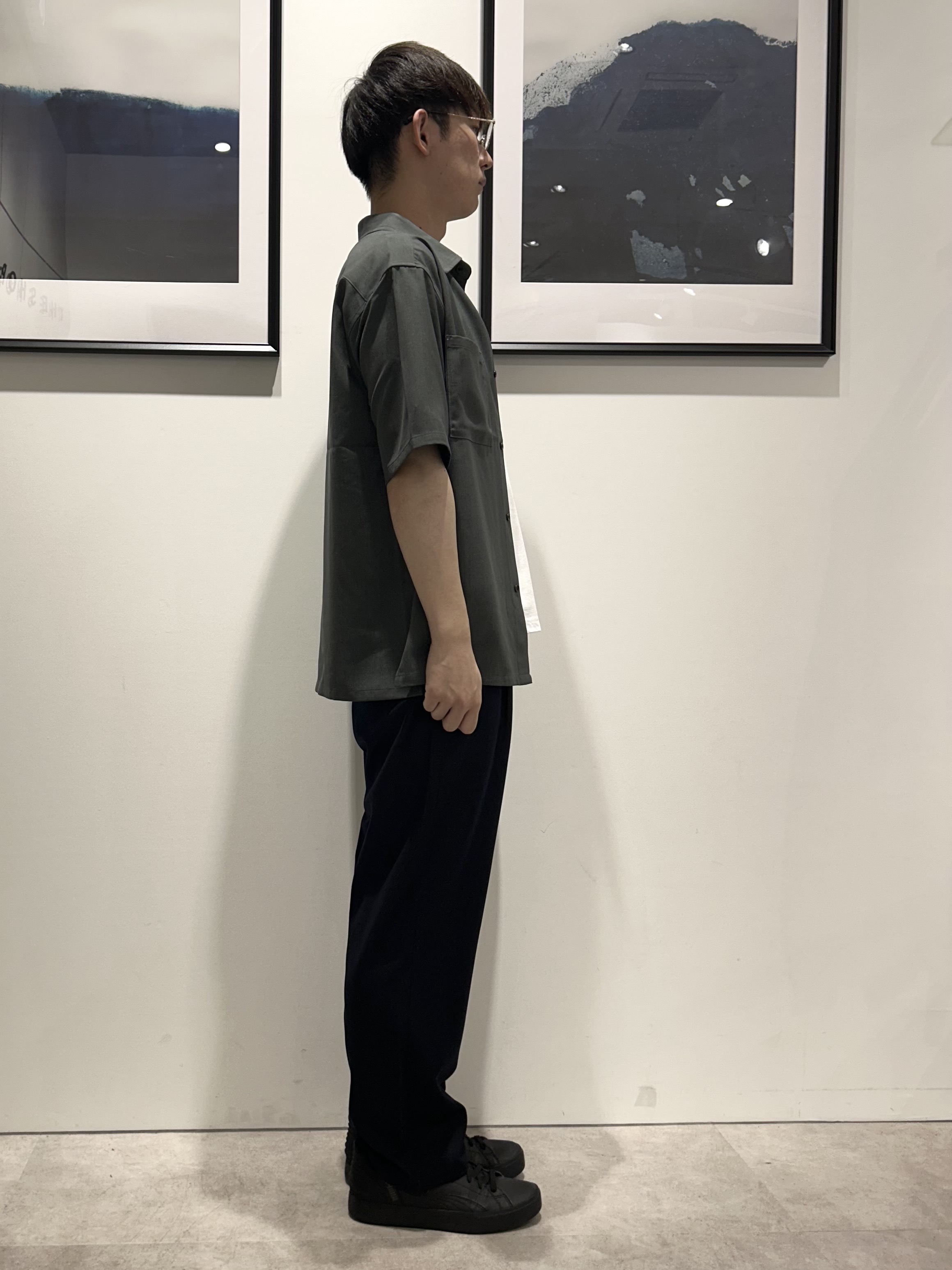 。さんの「THE SHOP TK｜LITE TEX ダブルフラップ半袖シャツ 接触冷感/吸水速乾/UVカット/アンチピリング/イージー」を使ったコーディネート