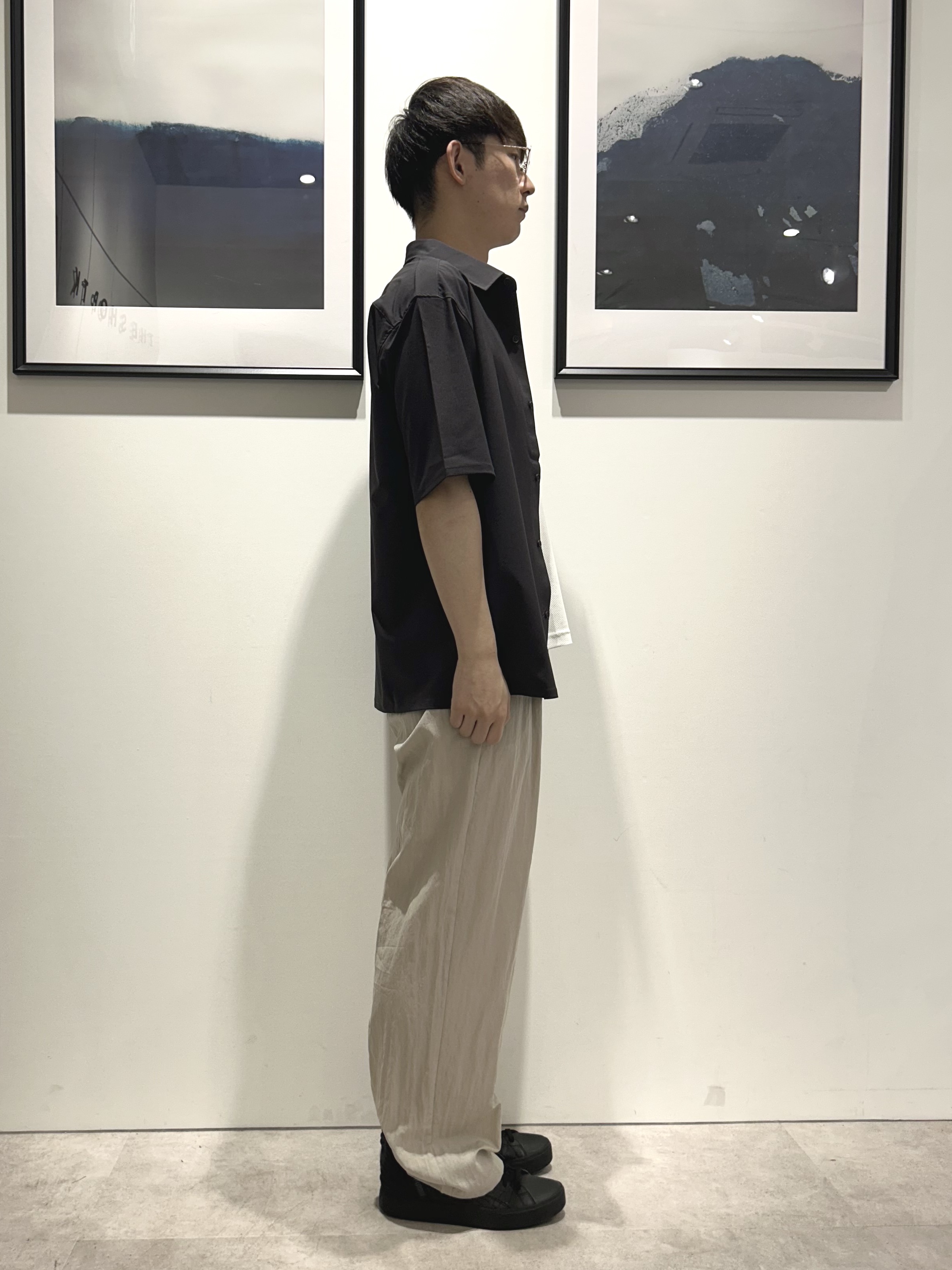 。さんの「THE SHOP TK｜クールウェザー 半袖シャツ 接触冷感／洗濯機OK／セットアップ可」を使ったコーディネート