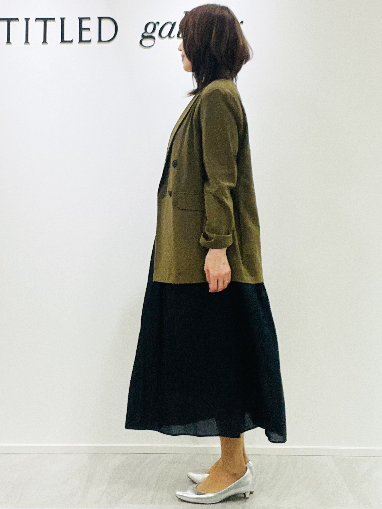 めいさんの「UNTITLED｜【セットアップ可/接触冷感/通気性】ドライシアーダブルジャケット」を使ったコーディネート
