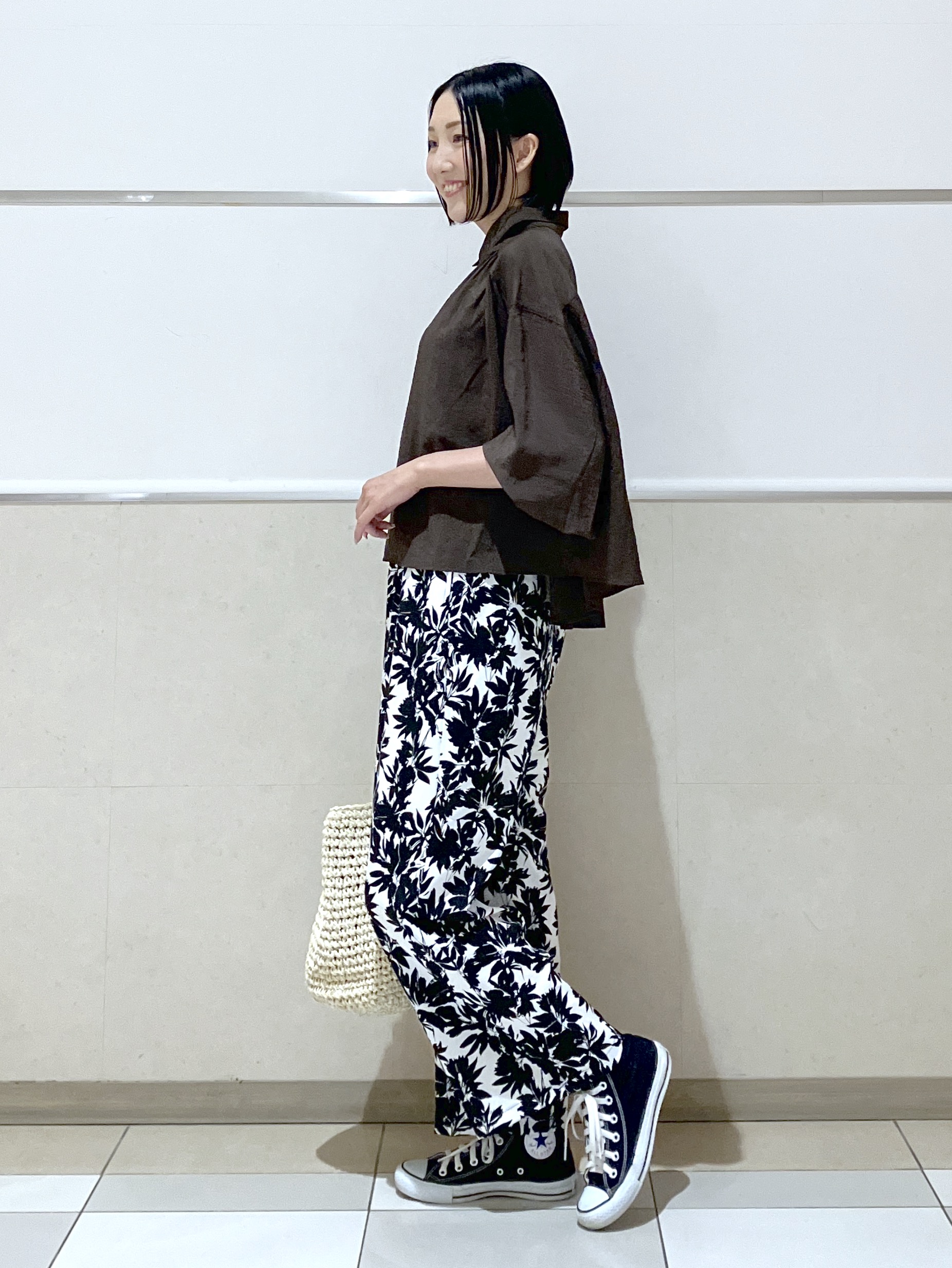 eriko さんの「Dessin｜エアリーシアーブラウス」を使ったコーディネート