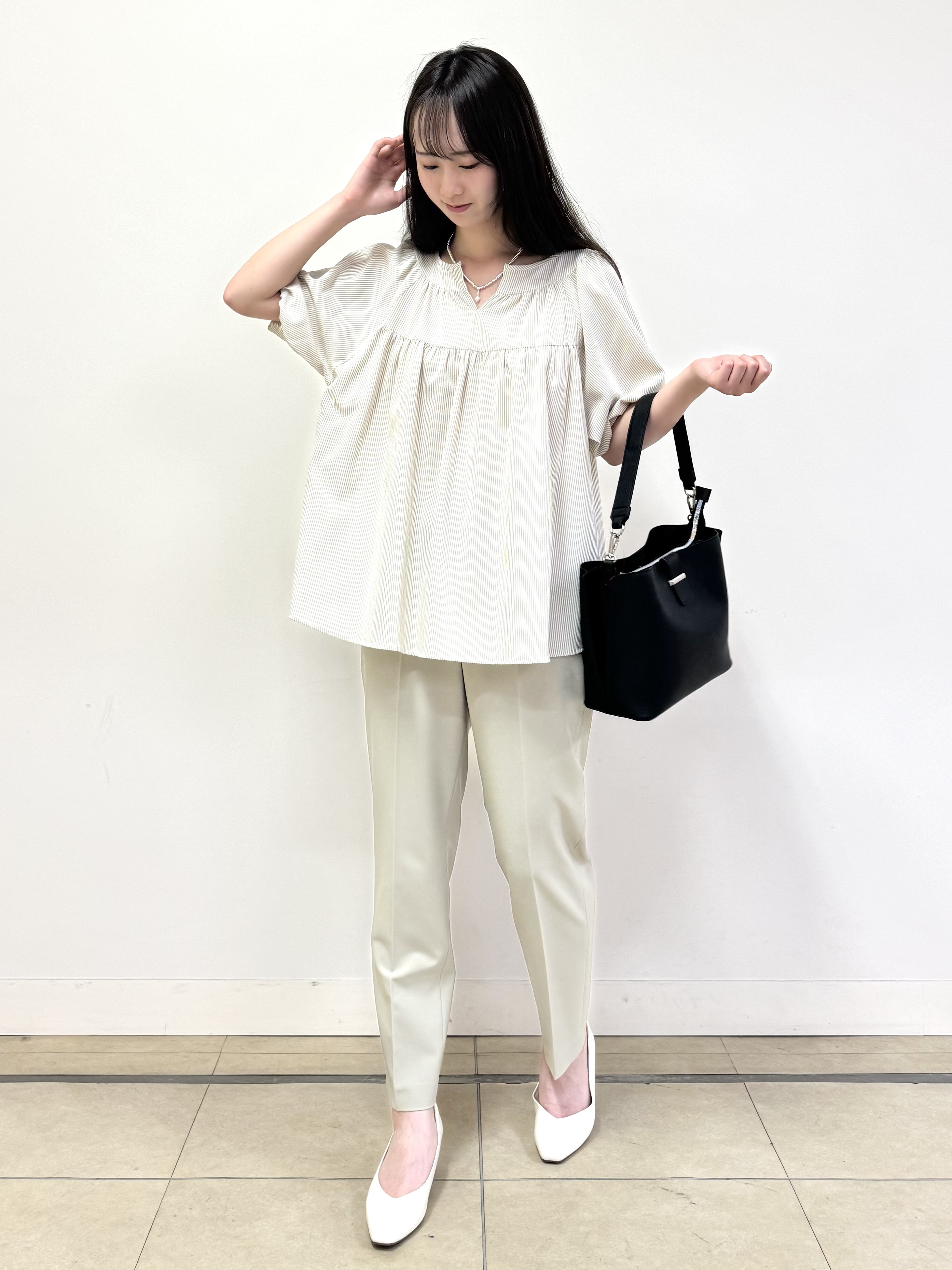 Nrinさんの「Reflect｜【SS-4Lサイズ／接触冷感／シワになりにくい】リラクシーテーラードジャケット」を使ったコーディネート