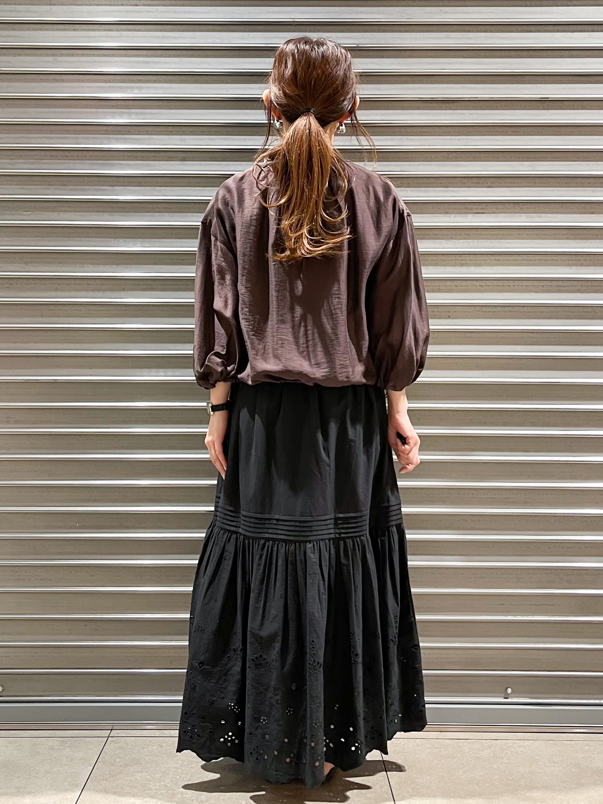 じゅんさんの「DRESSTERIOR｜ウォッシャブル シアーショートブルゾン」を使ったコーディネート
