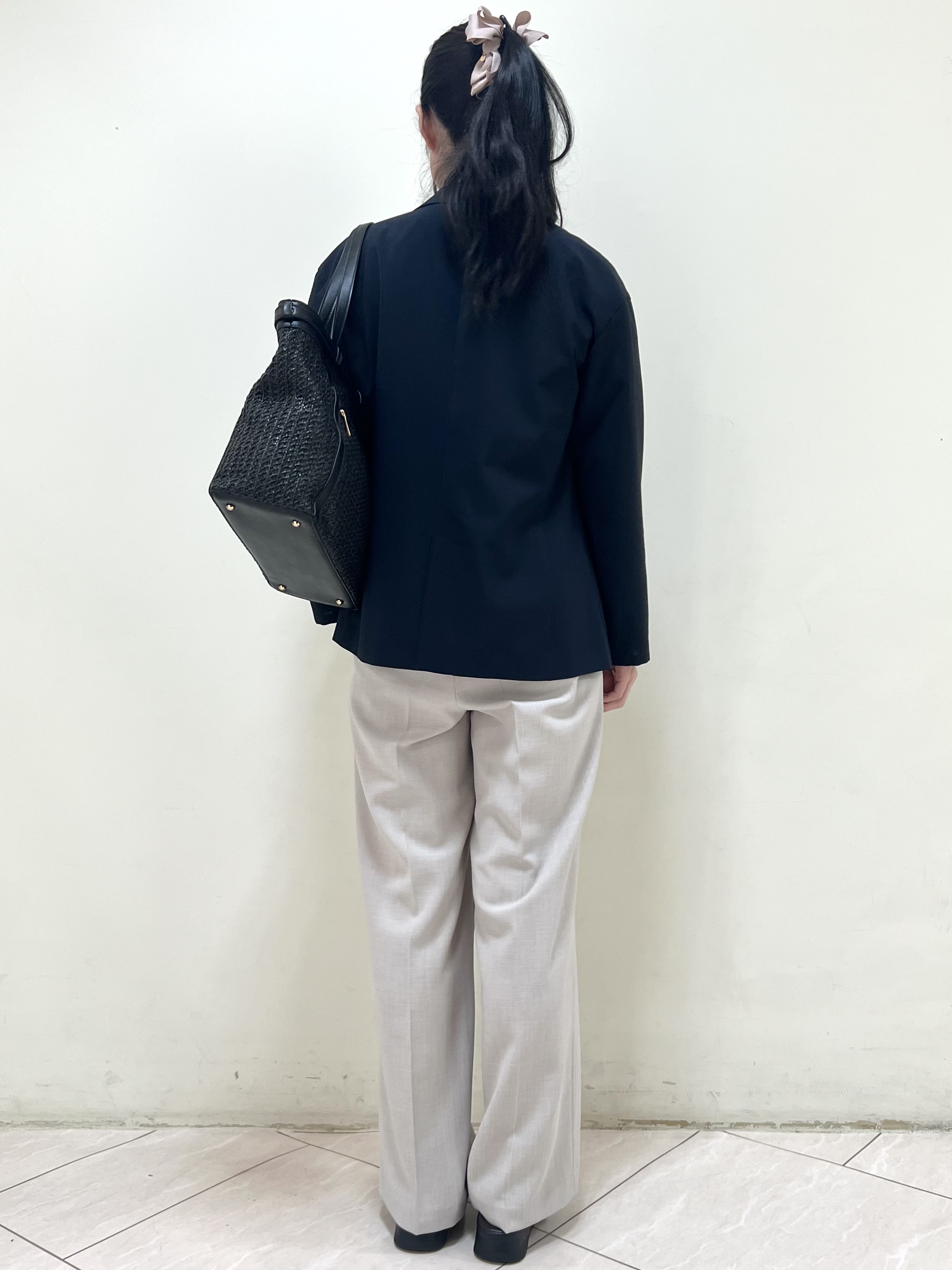 yanaさんの「Reflect｜【SS-4Lサイズ／接触冷感／シワになりにくい】リラクシーテーラードジャケット」を使ったコーディネート