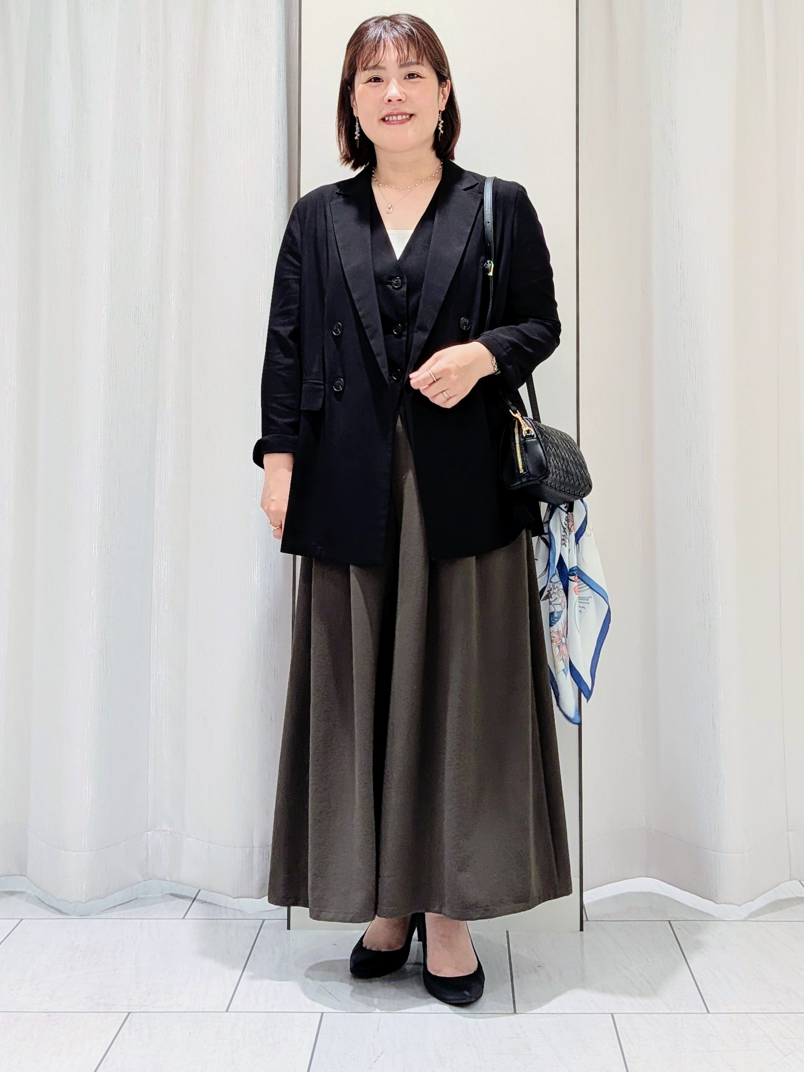 Onumaさんの「UNTITLED｜【セットアップ可/接触冷感/通気性】ドライシアーダブルジャケット」を使ったコーディネート