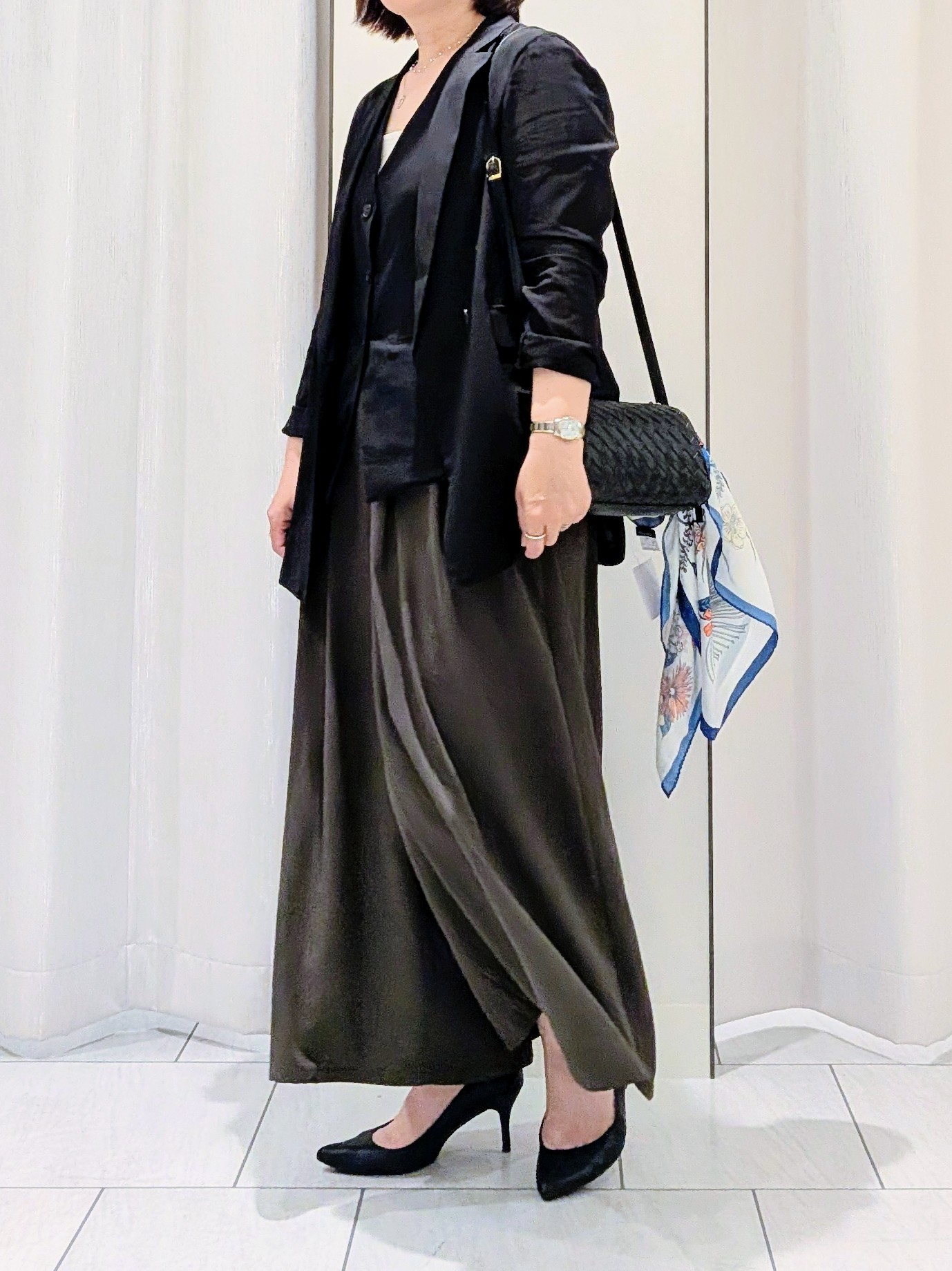 Onumaさんの「UNTITLED｜【セットアップ可/接触冷感/通気性】ドライシアーダブルジャケット」を使ったコーディネート