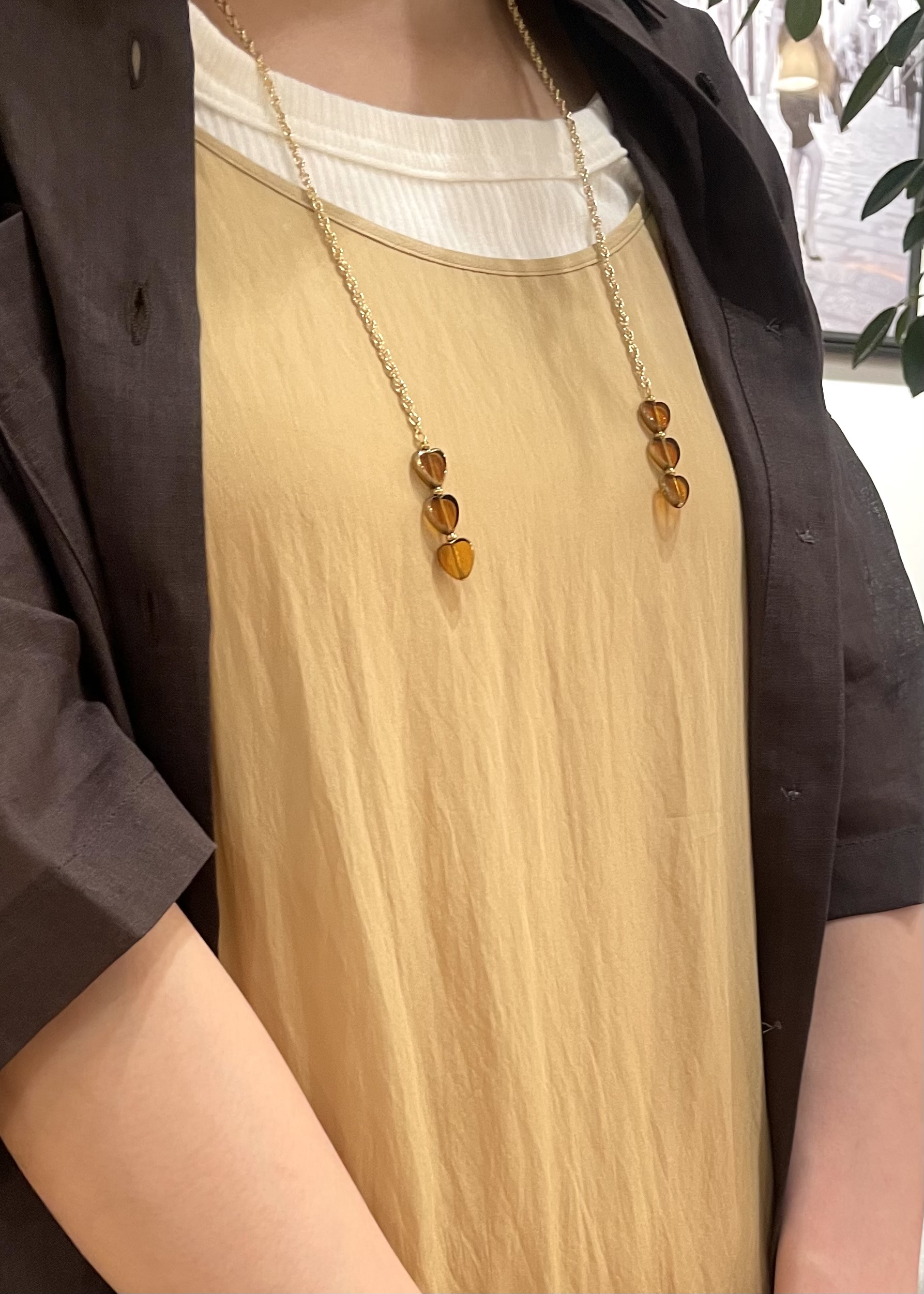 Lilyさんの「DRESSTERIOR｜【ウォッシャブル】ワッシャーボリュームフレアキャミワンピース」を使ったコーディネート
