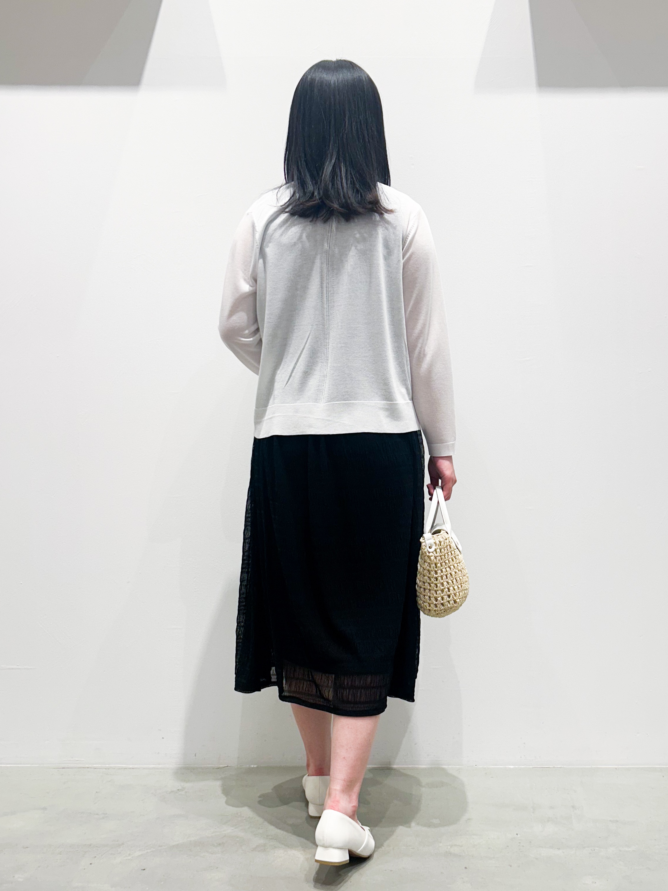 seinaさんの「grove｜高評価！【接触冷感／UVカットetc】ベーシックショートカーディガン」を使ったコーディネート