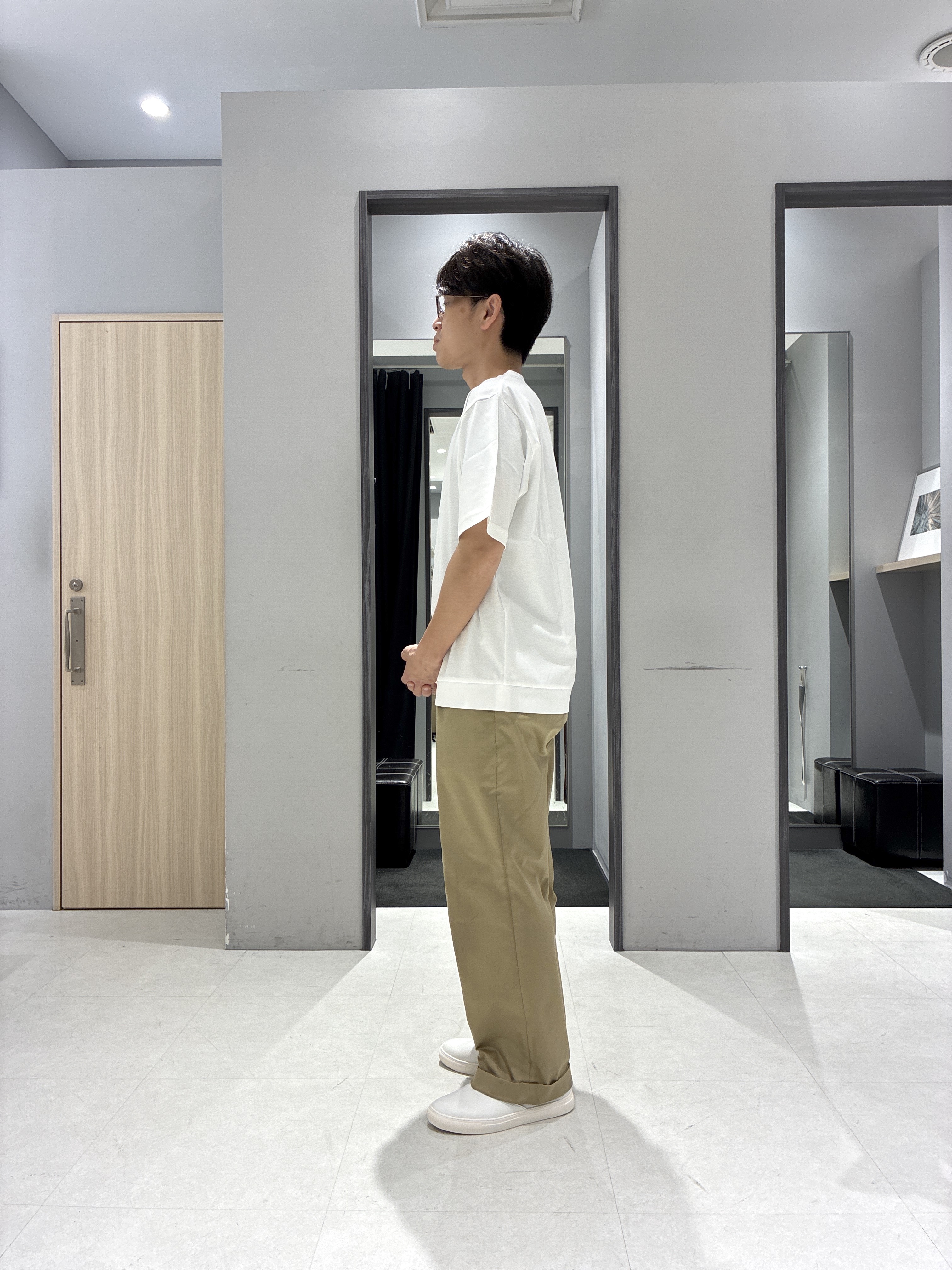 わいずみさんの「TAKEO KIKUCHI｜【撥水・洗える・シワになりにくい】 リランチェ（R） フードブルゾン」を使ったコーディネート