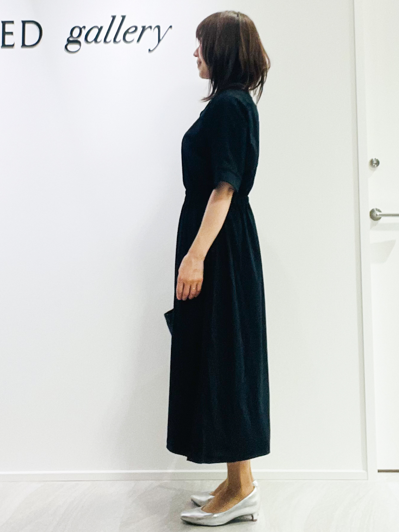 めいさんの「UNTITLED｜【UVカット／接触冷感】ドルマン袖ジャージワンピース」を使ったコーディネート