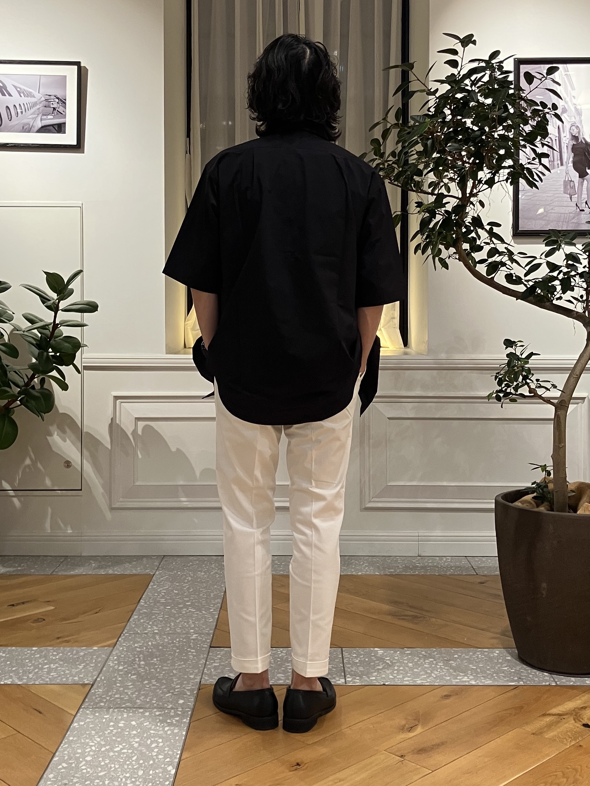 junyaさんの「DRESSTERIOR｜【干場義雅&times;K－3B&times;DRESSTERIOR】ストレッチシャツ」を使ったコーディネート
