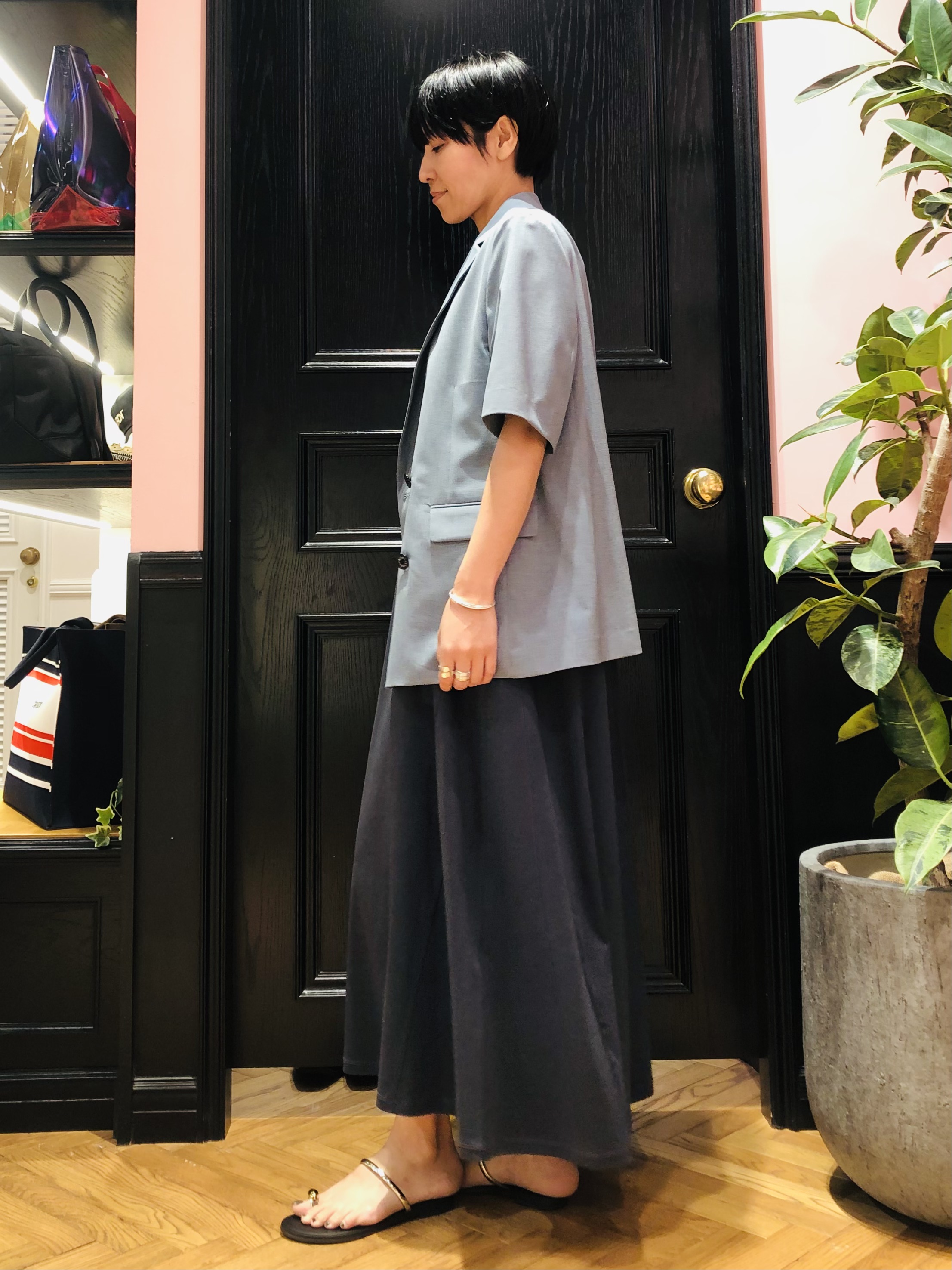 OGATAさんの「DRESSTERIOR｜【otonaMUSE5月号掲載/セットアップ可】ウォッシャブルイージーサマージャケット」を使ったコーディネート
