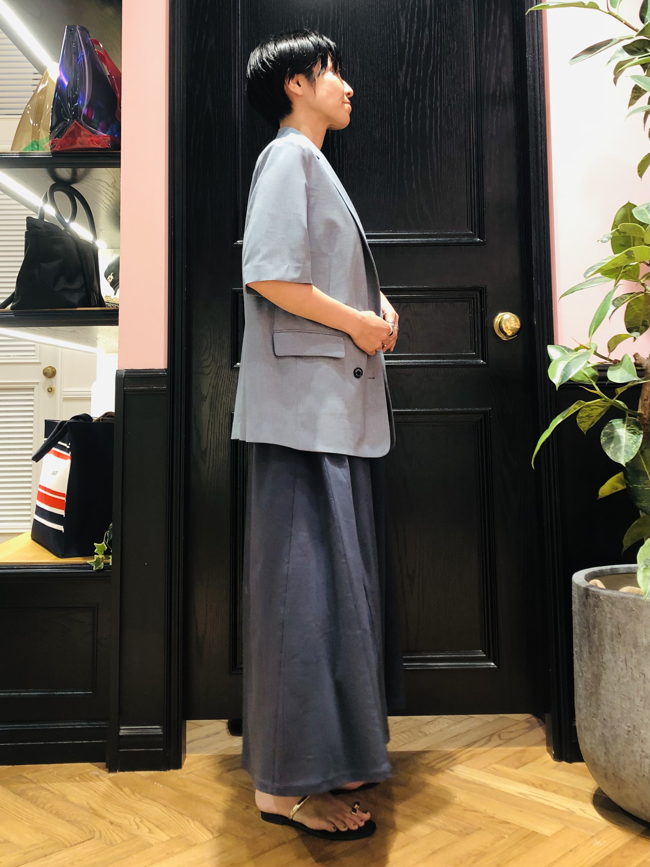 OGATAさんの「DRESSTERIOR｜【otonaMUSE5月号掲載/セットアップ可】ウォッシャブルイージーサマージャケット」を使ったコーディネート