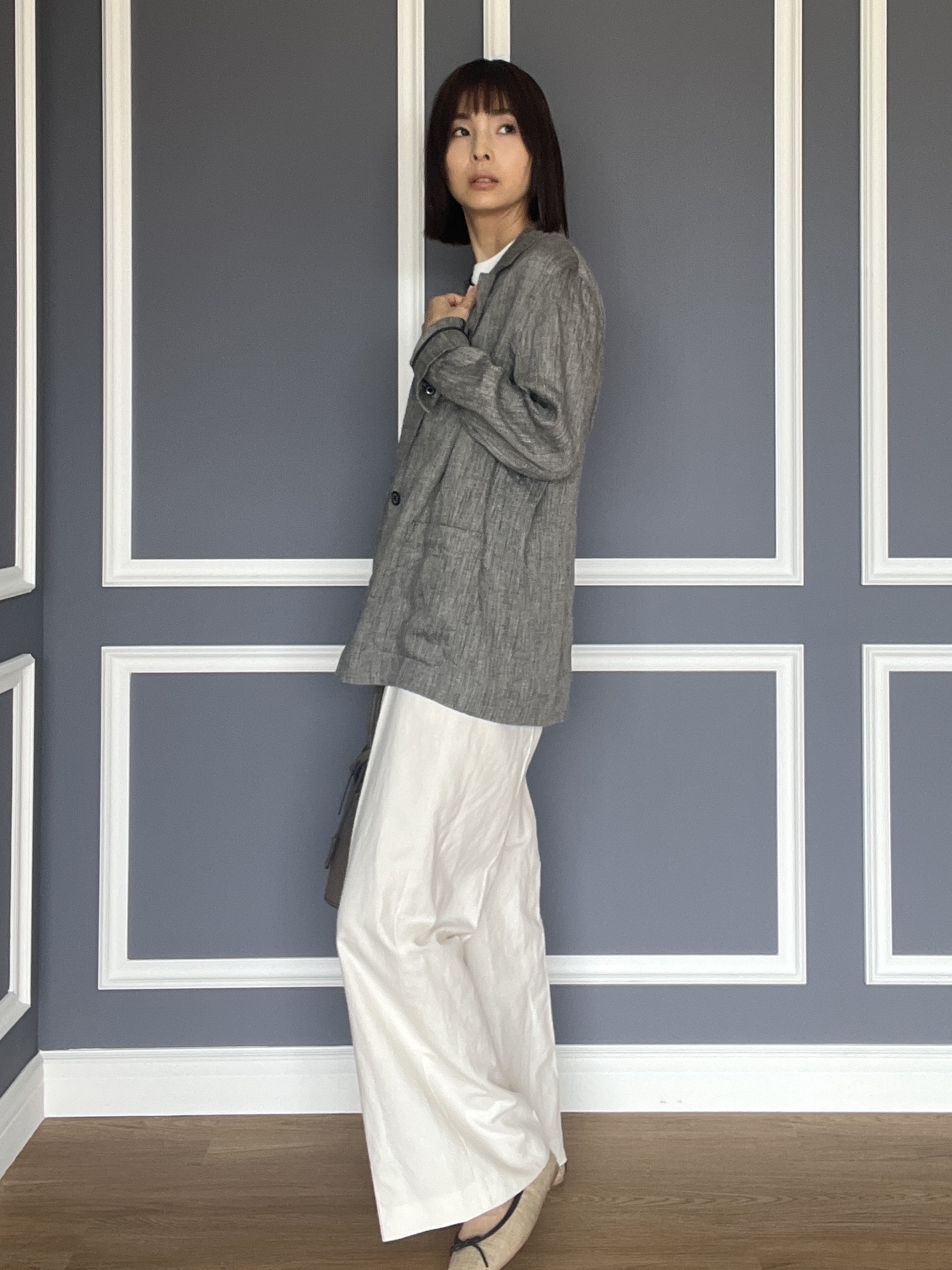 misaさんの「DRESSTERIOR｜【接触冷感】STAR WARS カプセルグローグTシャツ」を使ったコーディネート