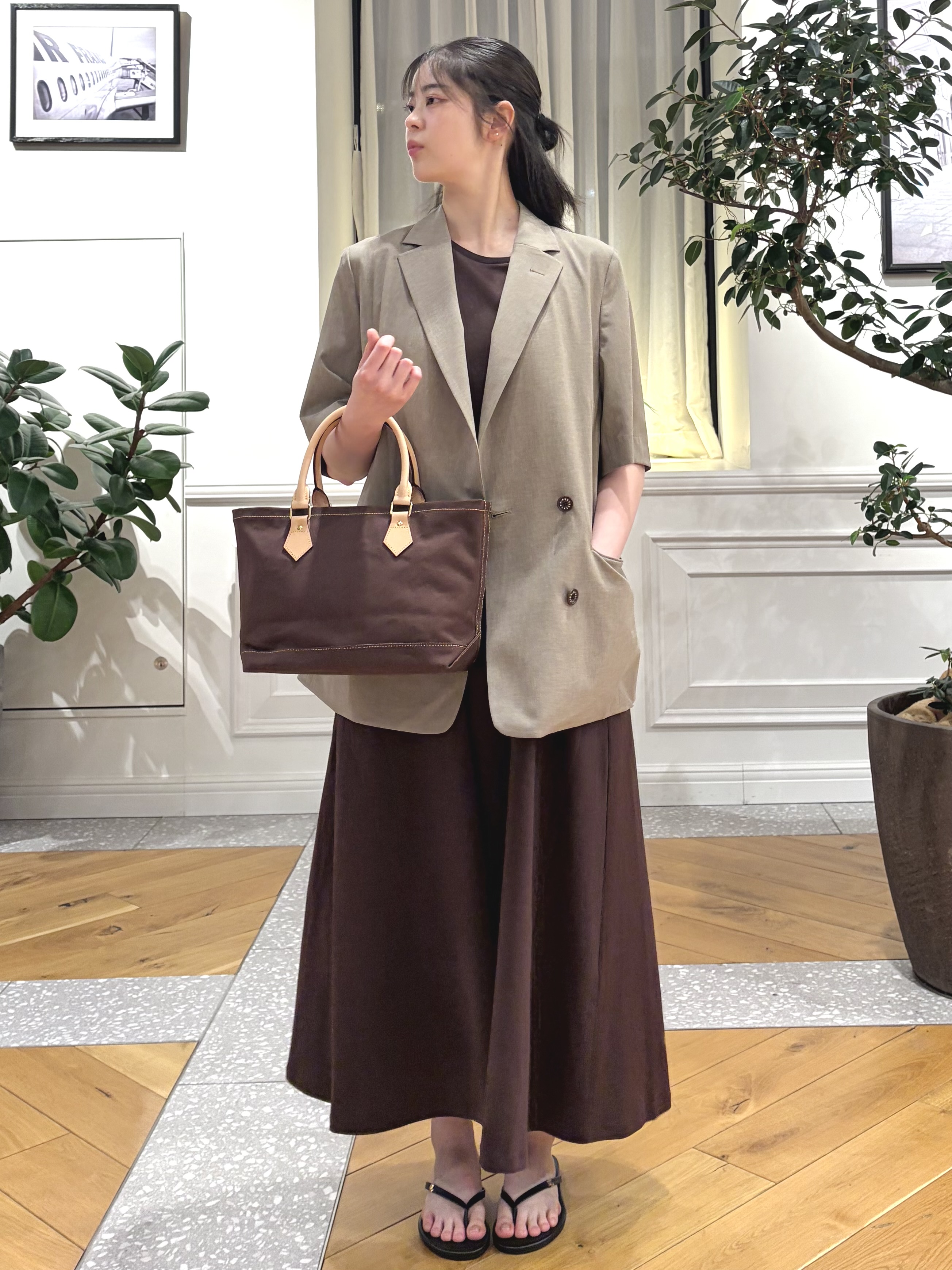 pupiさんの「DRESSTERIOR｜【otonaMUSE5月号掲載/セットアップ可】ウォッシャブルイージーサマージャケット」を使ったコーディネート