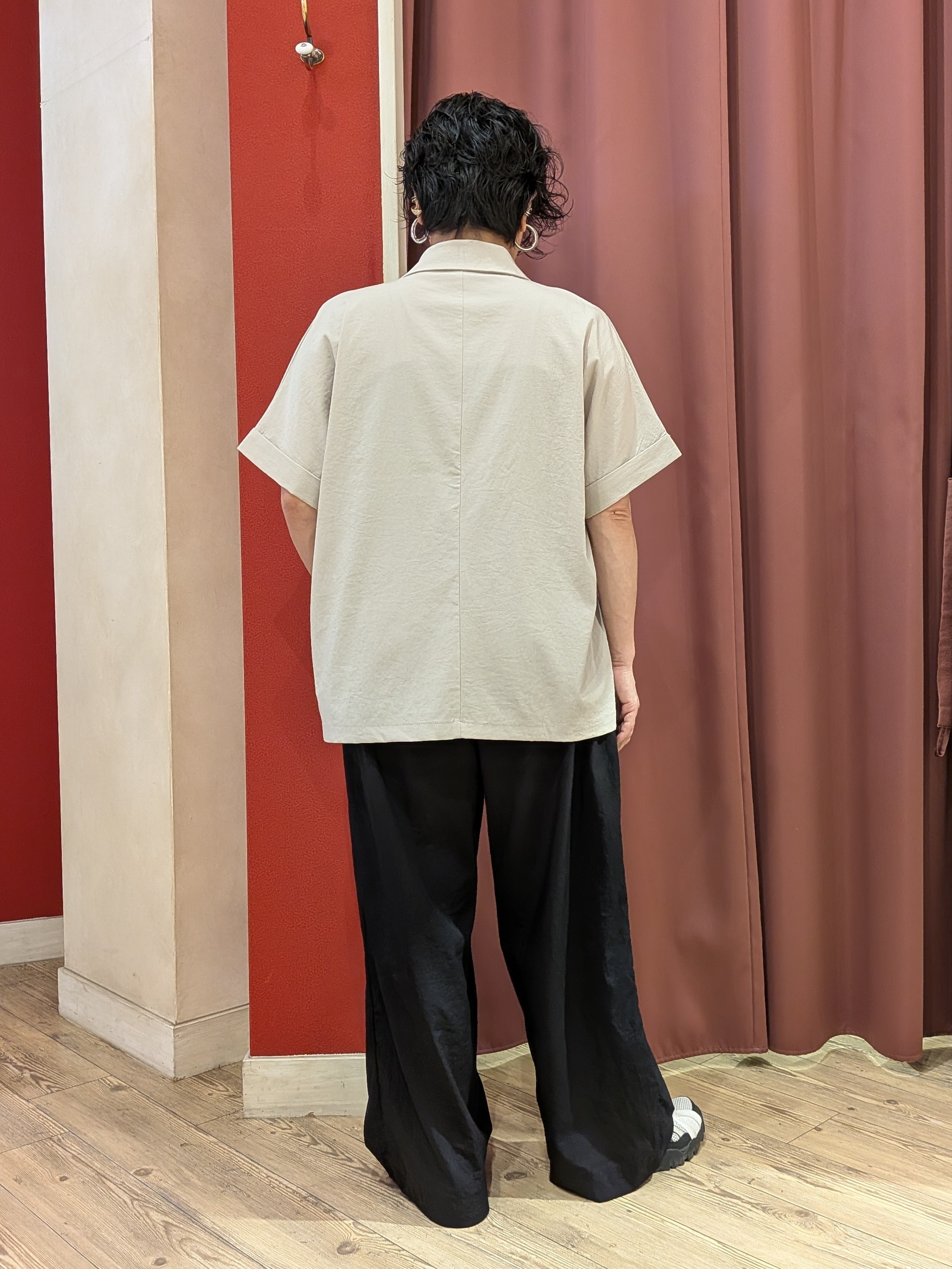 cameさんの「SHOO･LA･RUE｜【高レビュー/洗濯機可/セットアップ可】軽凛(かろりん) ひんやり半袖ジャケット」を使ったコーディネート
