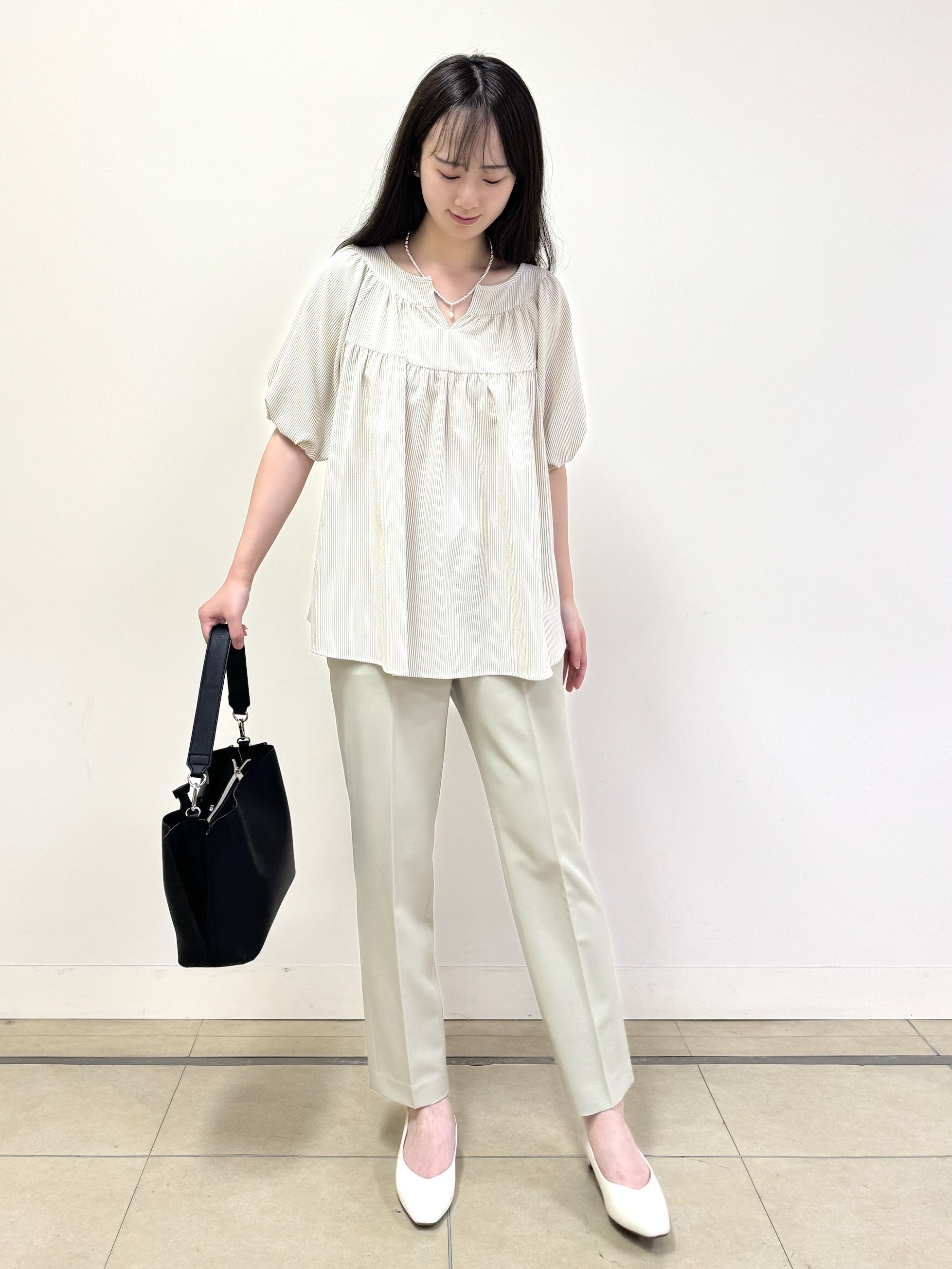 Nrinさんの「Reflect｜【SS-4Lサイズ／接触冷感／シワになりにくい】リラクシーテーラードジャケット」を使ったコーディネート