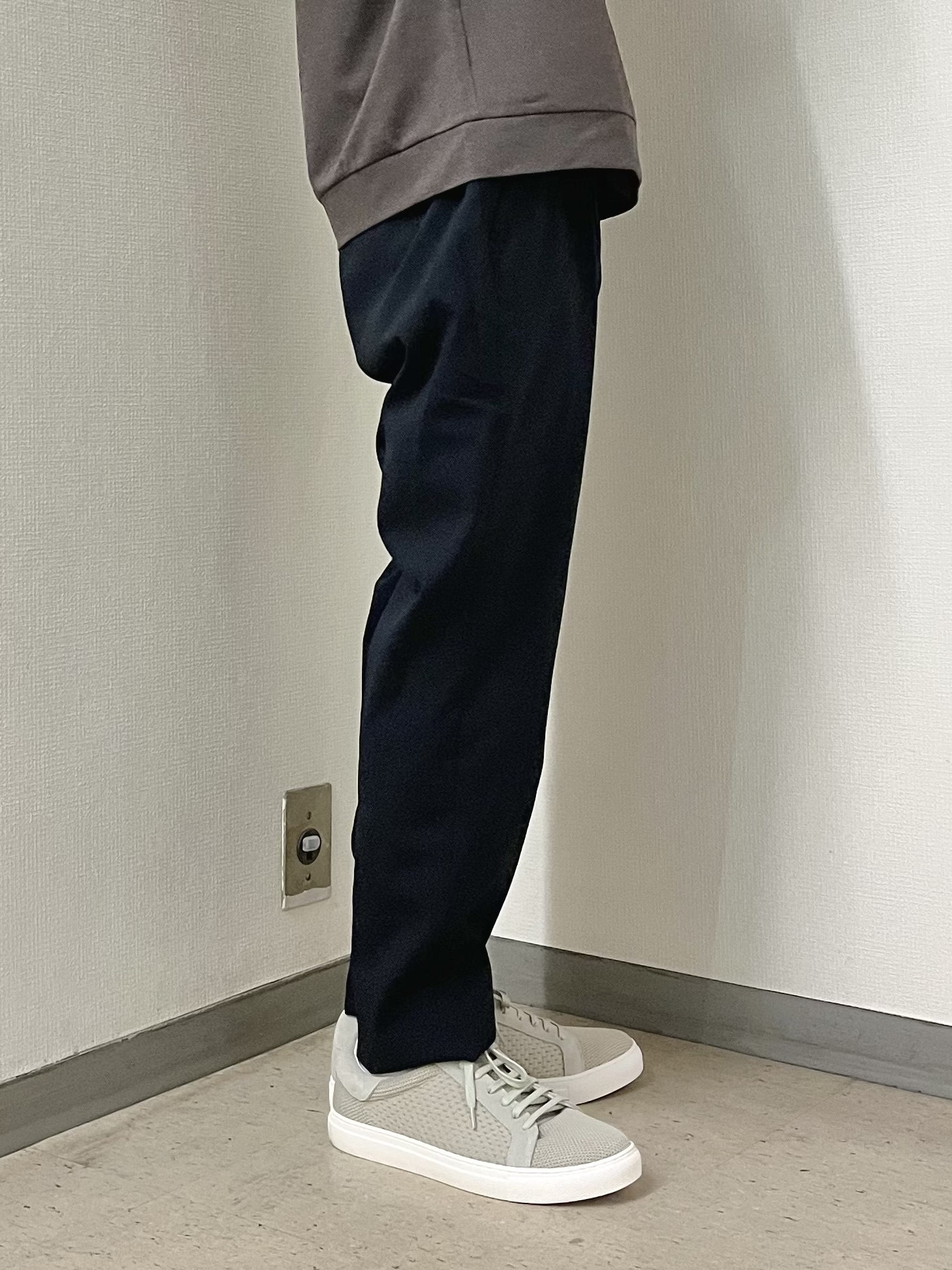 URAさんの「TAKEO KIKUCHI｜【吸汗速乾】タイル柄プリント 半袖シャツ」を使ったコーディネート