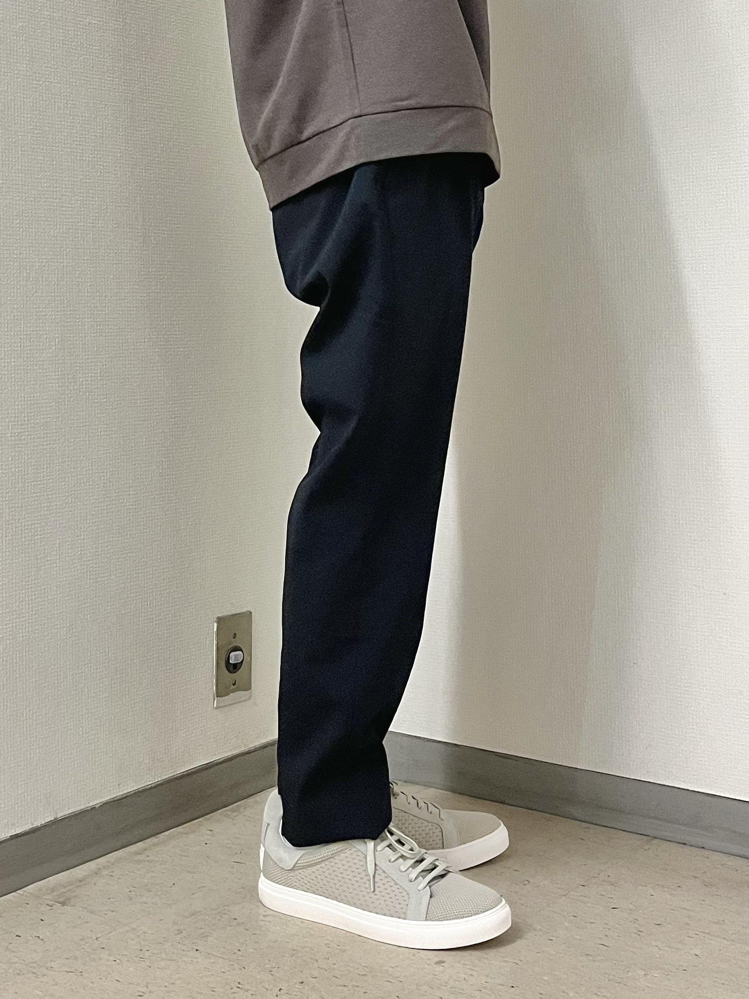 URAさんの「TAKEO KIKUCHI｜【吸汗速乾】タイル柄プリント 半袖シャツ」を使ったコーディネート