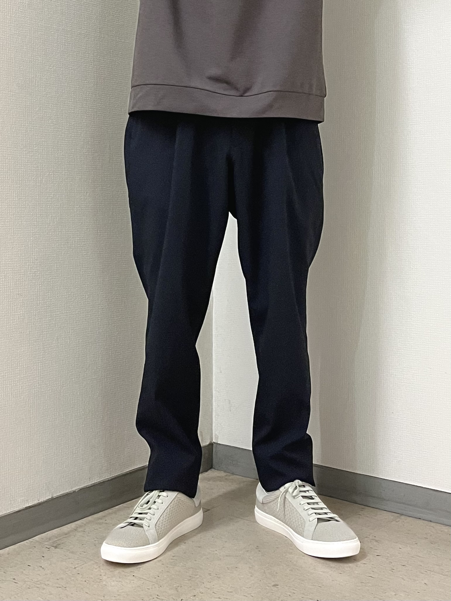 URAさんの「TAKEO KIKUCHI｜【吸汗速乾】タイル柄プリント 半袖シャツ」を使ったコーディネート