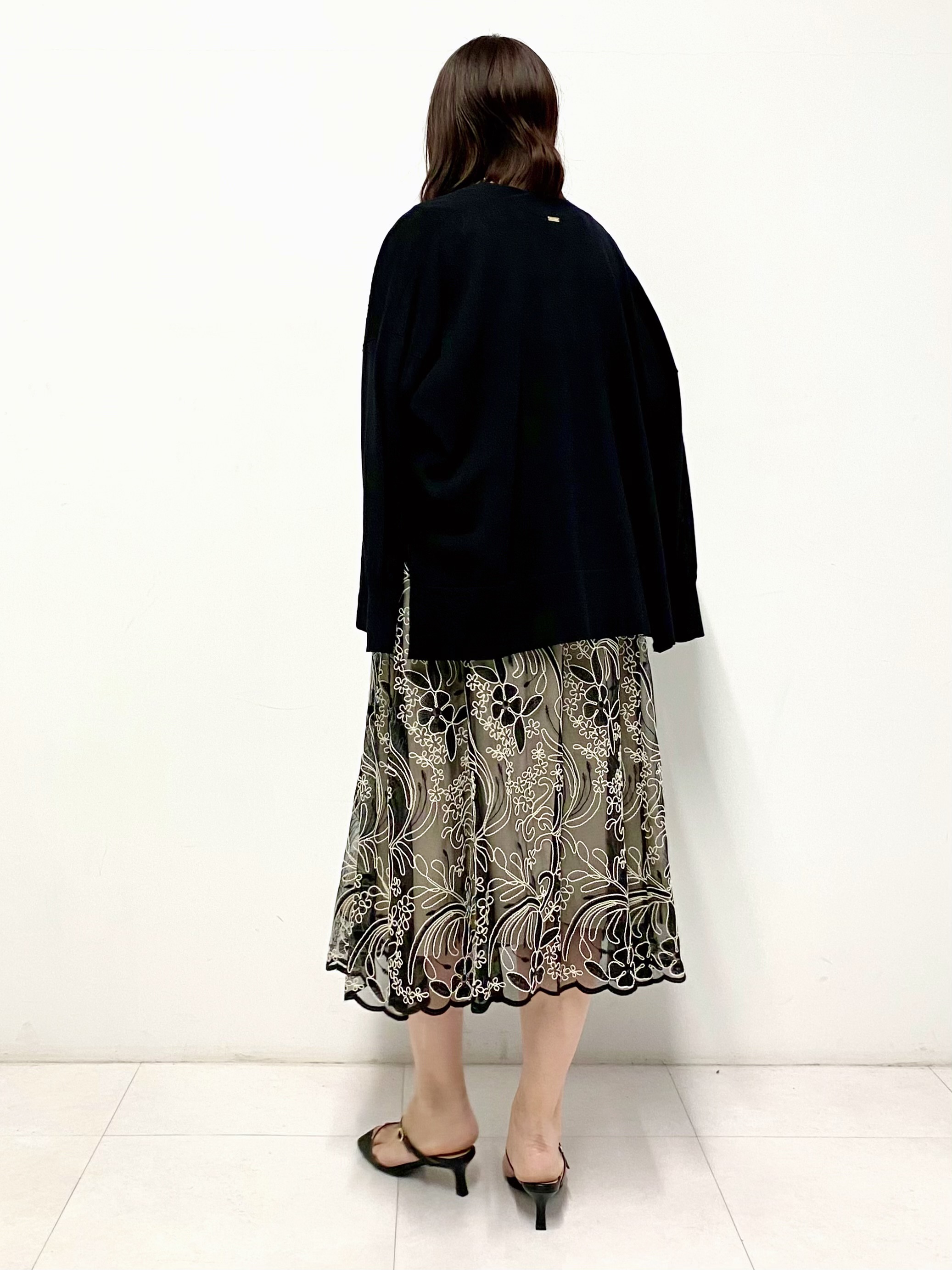 Sawaguchiさんの「DRESSTERIOR｜シアーコードレース ドレス」を使ったコーディネート