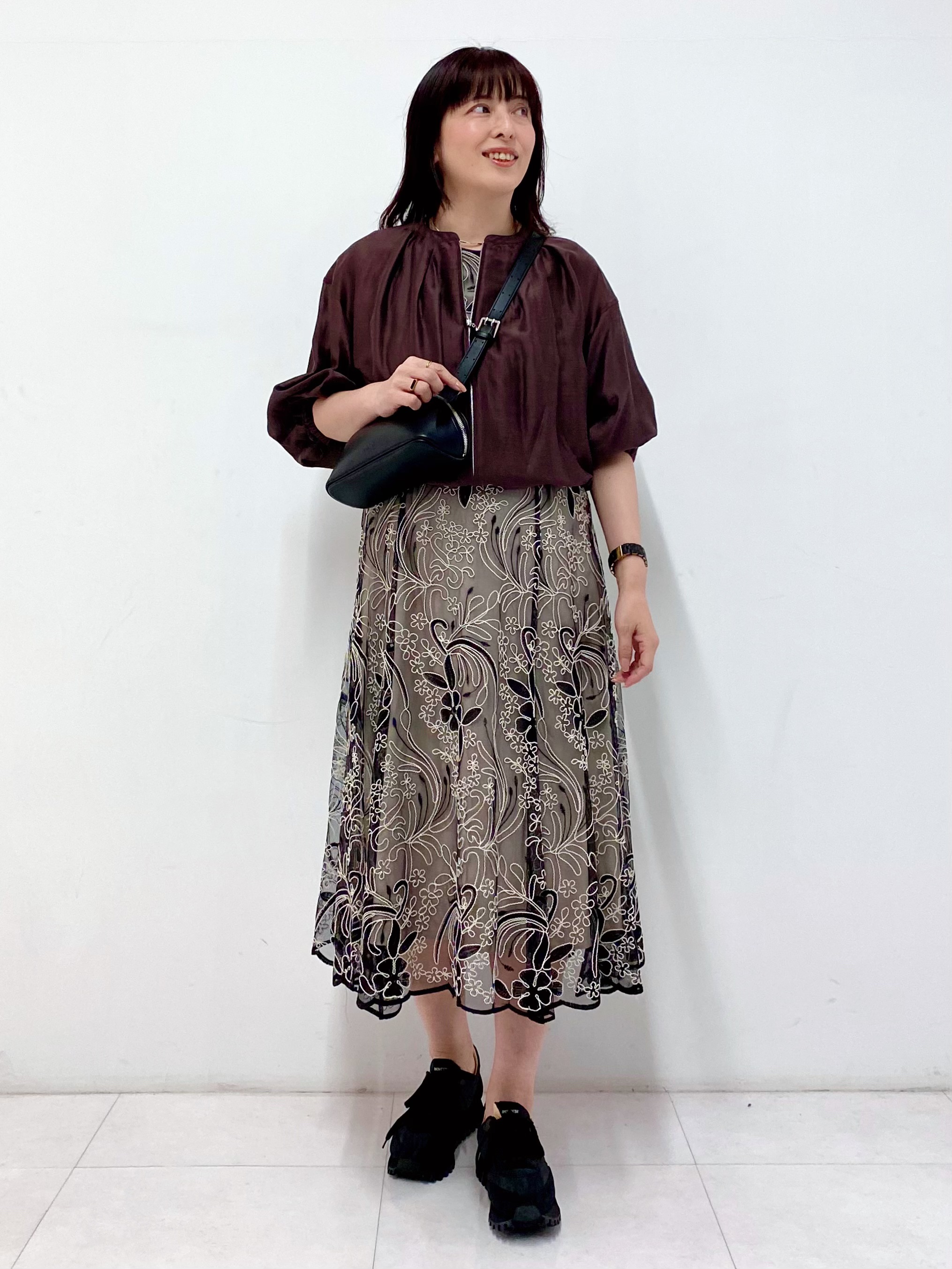 Sawaguchiさんの「DRESSTERIOR｜シアーコードレース ドレス」を使ったコーディネート