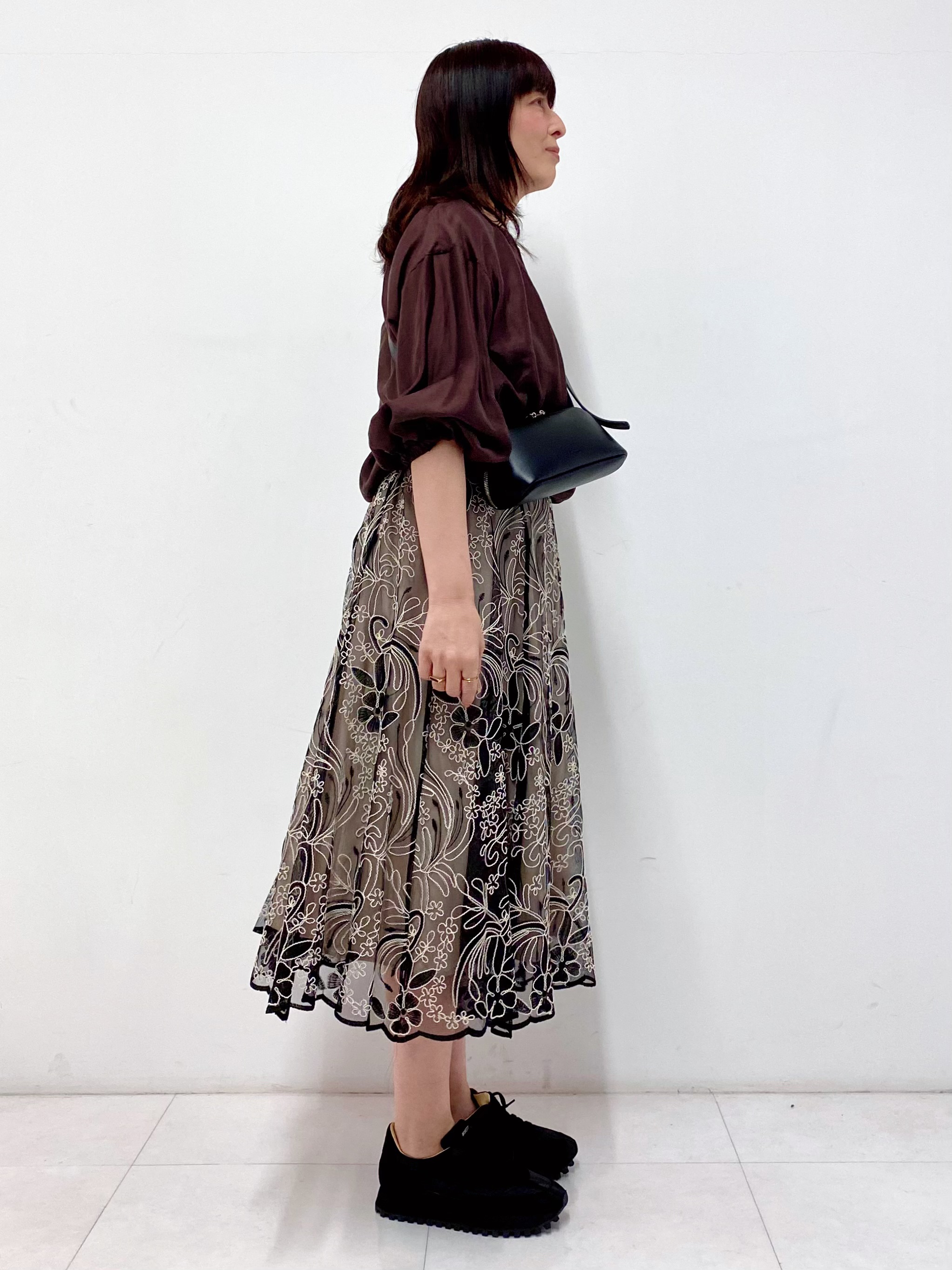 Sawaguchiさんの「DRESSTERIOR｜シアーコードレース ドレス」を使ったコーディネート