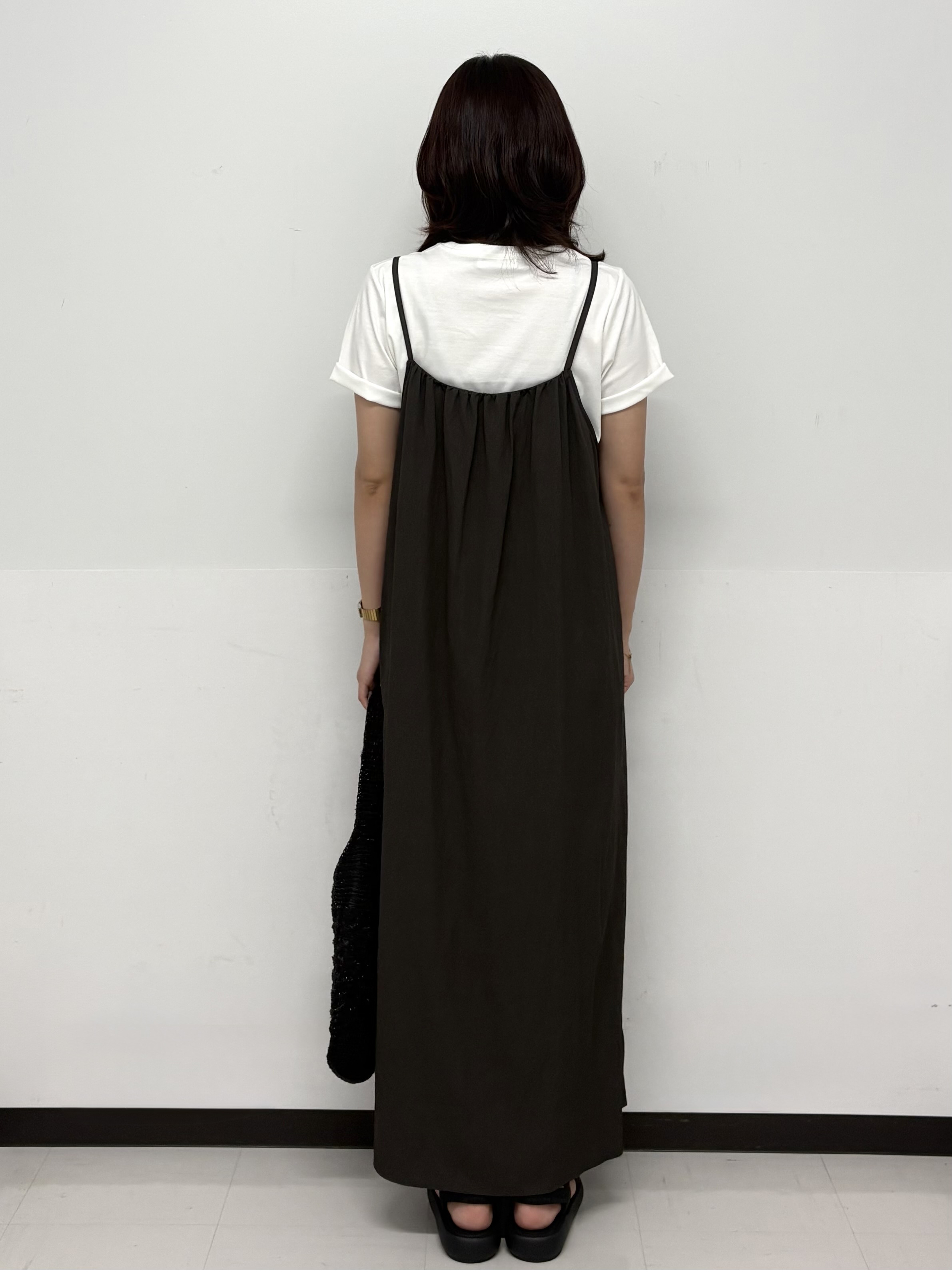 Hazukiさんの「OPAQUE.CLIP｜ベーシックTシャツ／オーガニックコットン混【洗濯機OK】」を使ったコーディネート
