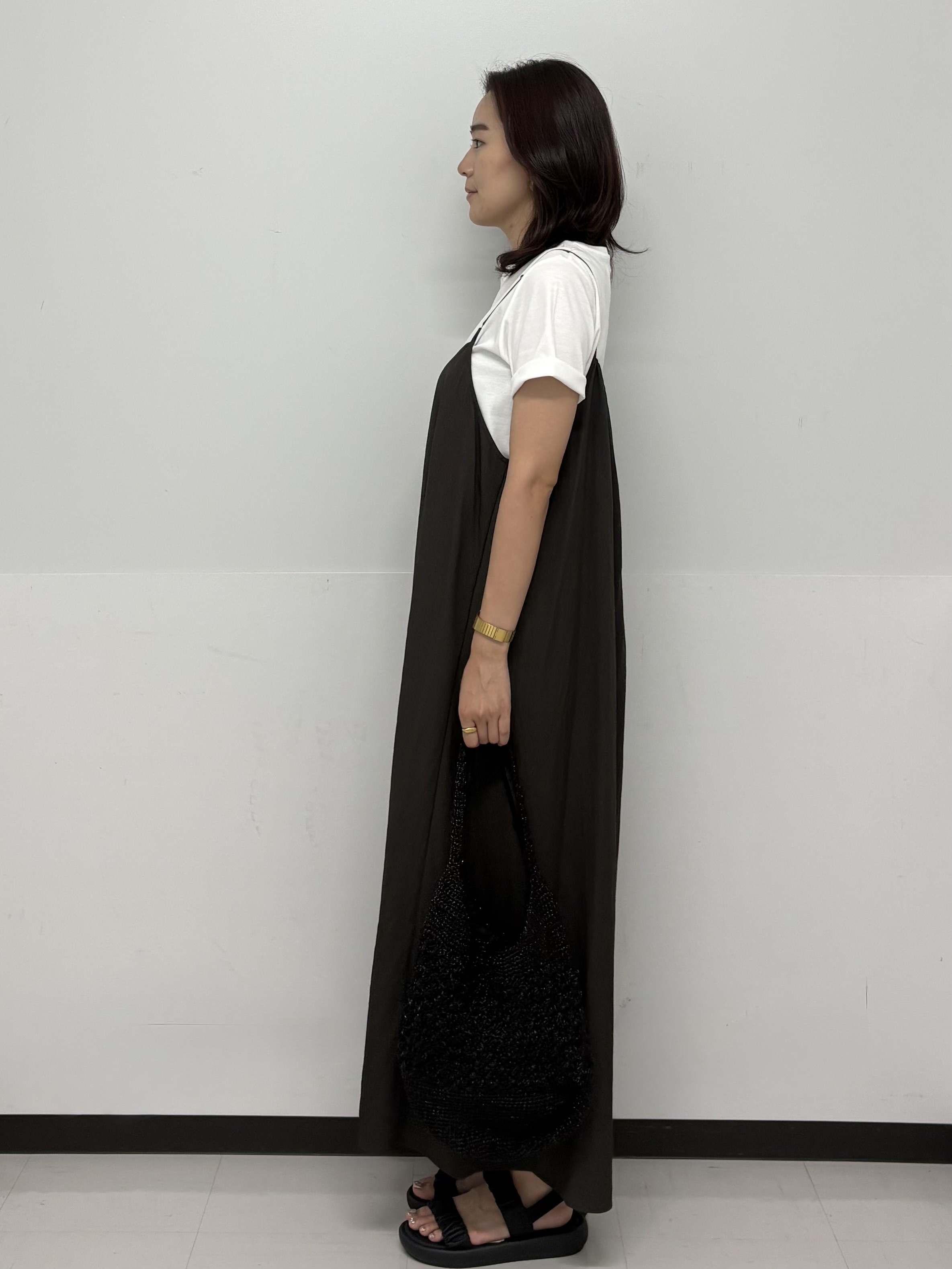 Hazukiさんの「OPAQUE.CLIP｜ベーシックTシャツ／オーガニックコットン混【洗濯機OK】」を使ったコーディネート