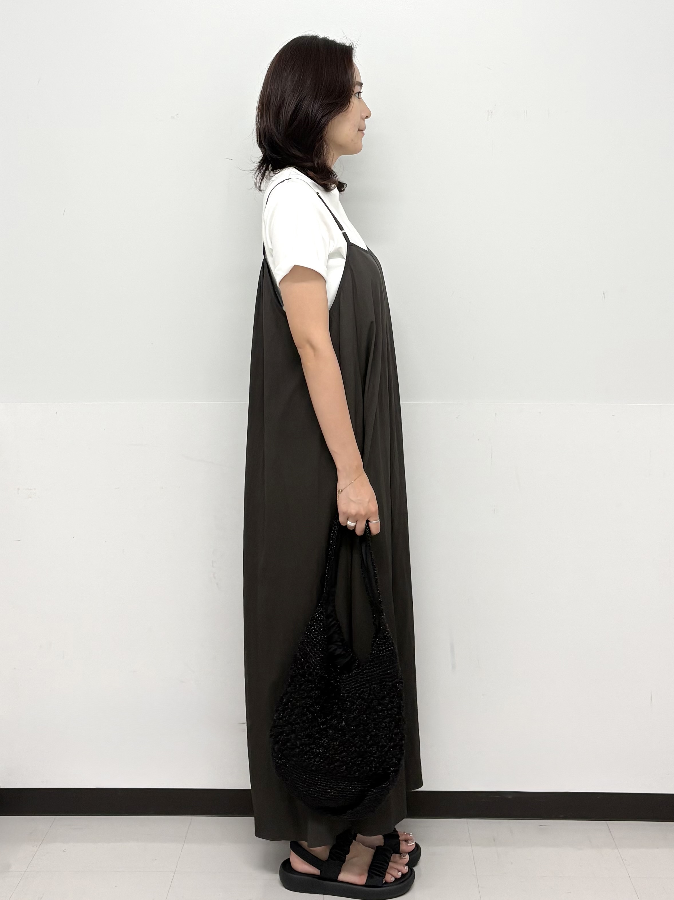 Hazukiさんの「OPAQUE.CLIP｜ベーシックTシャツ／オーガニックコットン混【洗濯機OK】」を使ったコーディネート