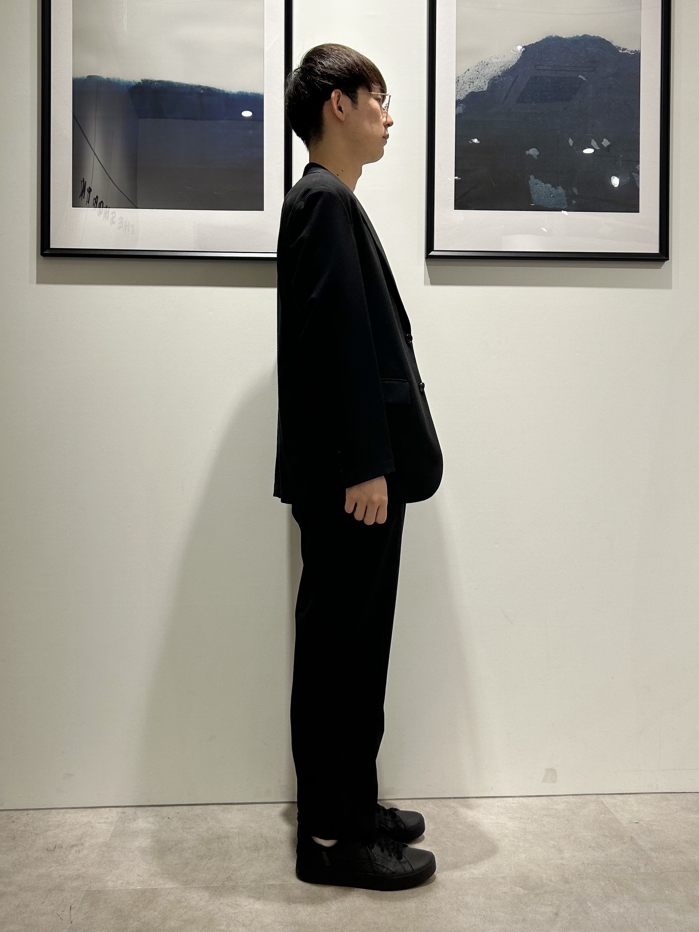 。さんの「THE SHOP TK｜AVANT LINO リラックスジャケット セットアップ可／洗濯機OK」を使ったコーディネート