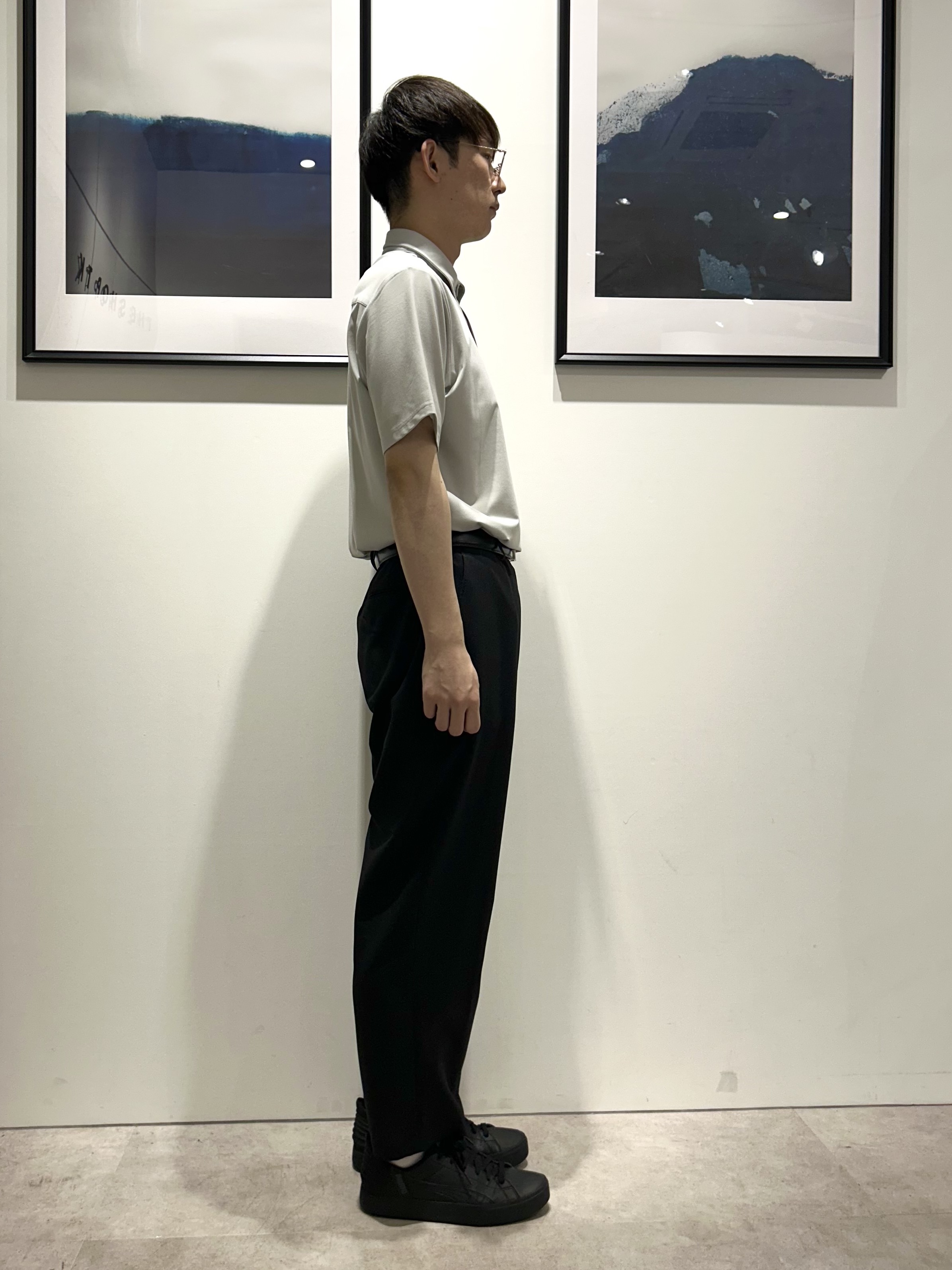 。さんの「THE SHOP TK｜アイス カノコポロシャツ【接触冷感／洗濯機OK】」を使ったコーディネート