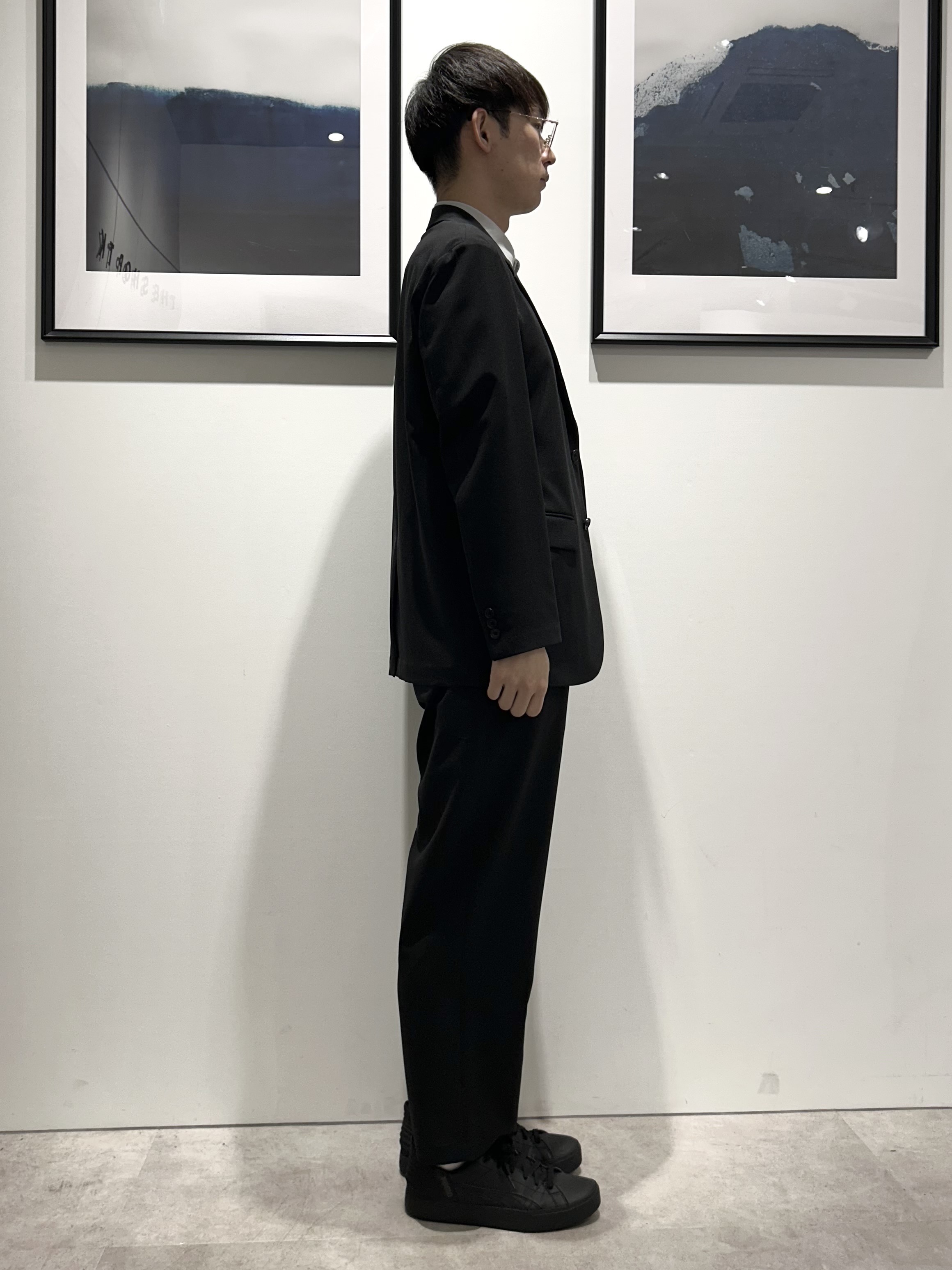 。さんの「THE SHOP TK｜AVANT LINO リラックスジャケット セットアップ可／洗濯機OK」を使ったコーディネート