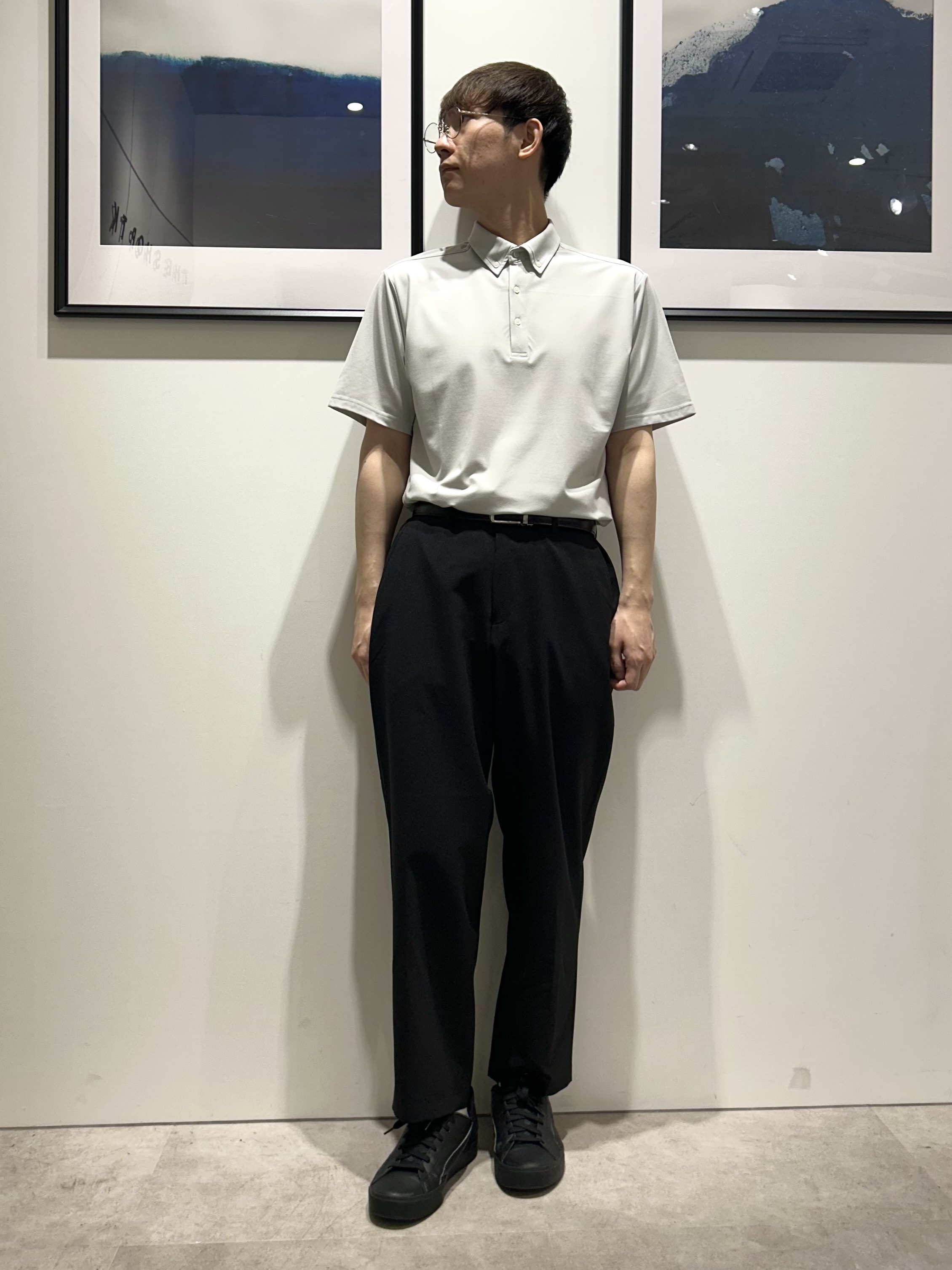 。さんの「THE SHOP TK｜AVANT LINO リラックスジャケット セットアップ可／洗濯機OK」を使ったコーディネート
